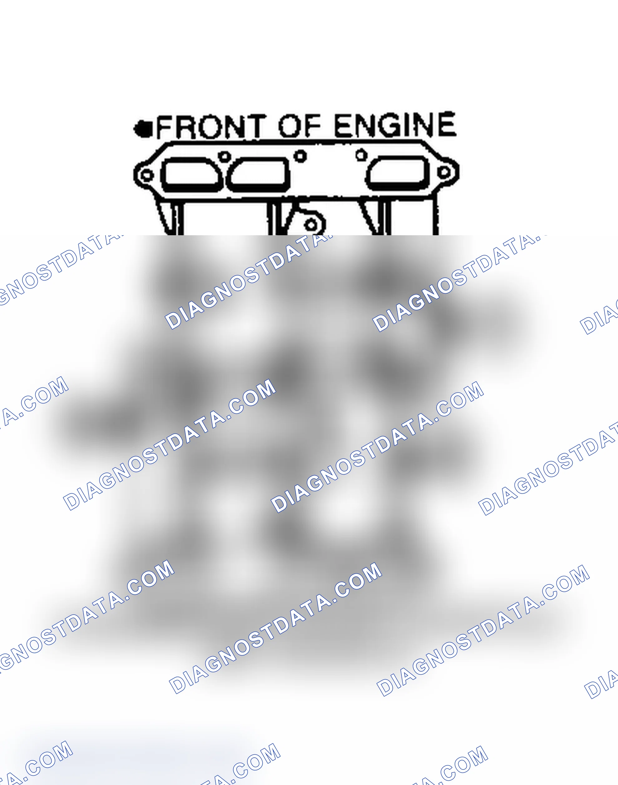 Scheme 5: Intermediate Intake Manifold Tightening Sequence (VINs S & 9)