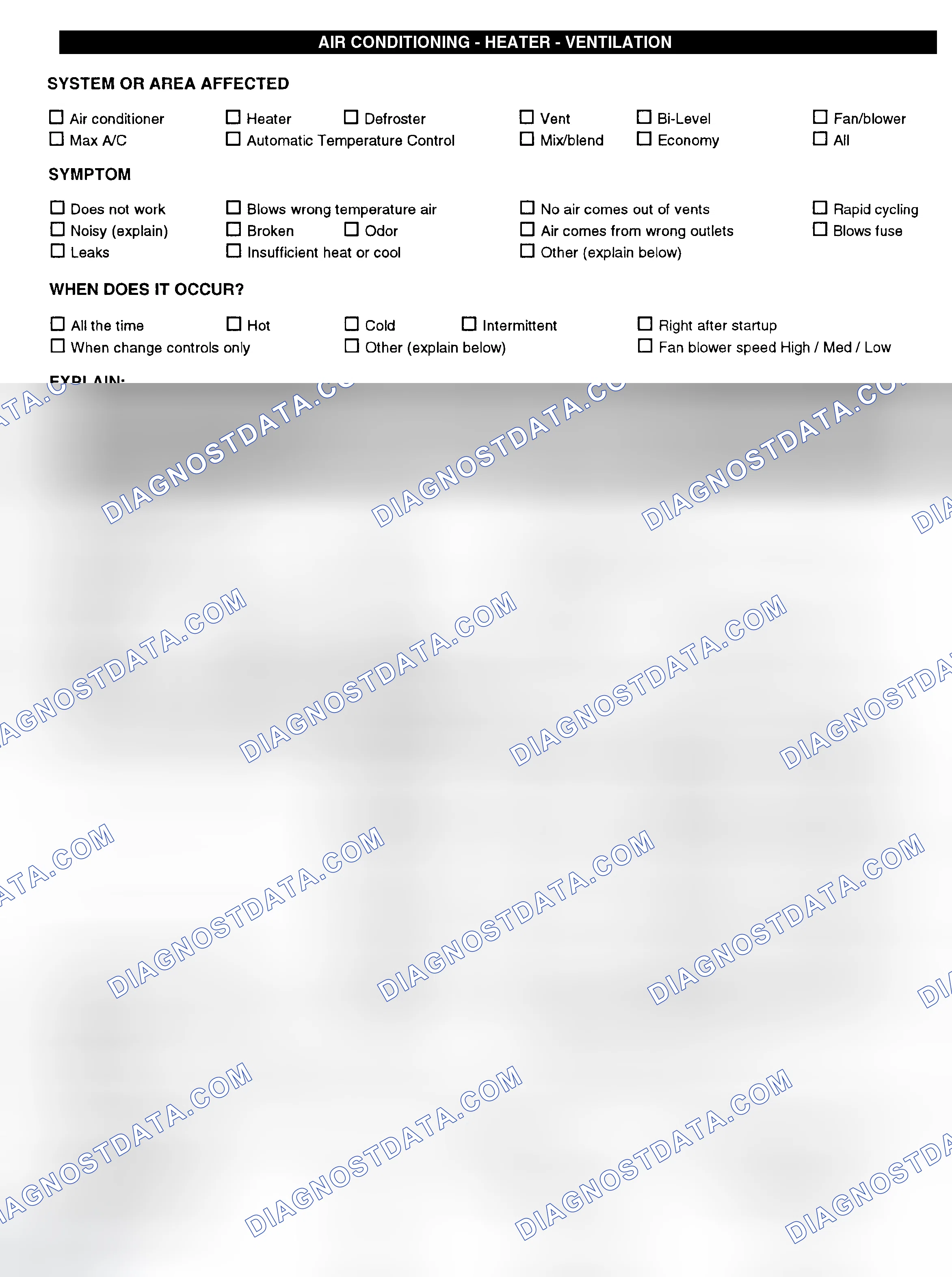 Scheme 4: Symptom Check List - Page 3