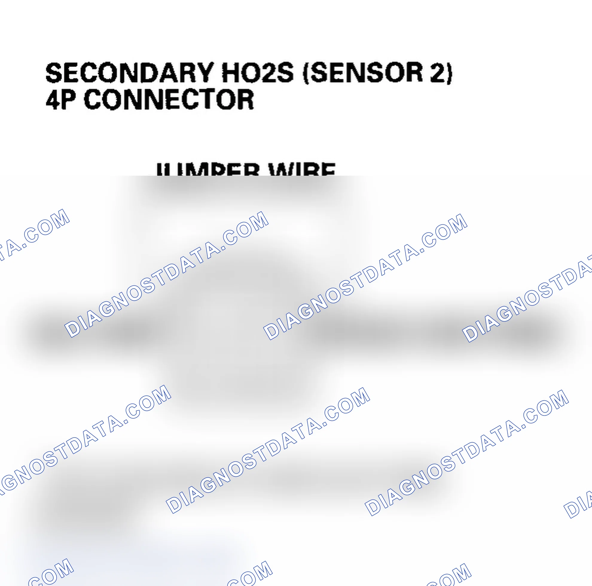 Scheme 87: DTC P0138: Secondary HO2S (Sensor 2) Circuit High Voltage (2005-2006 models)