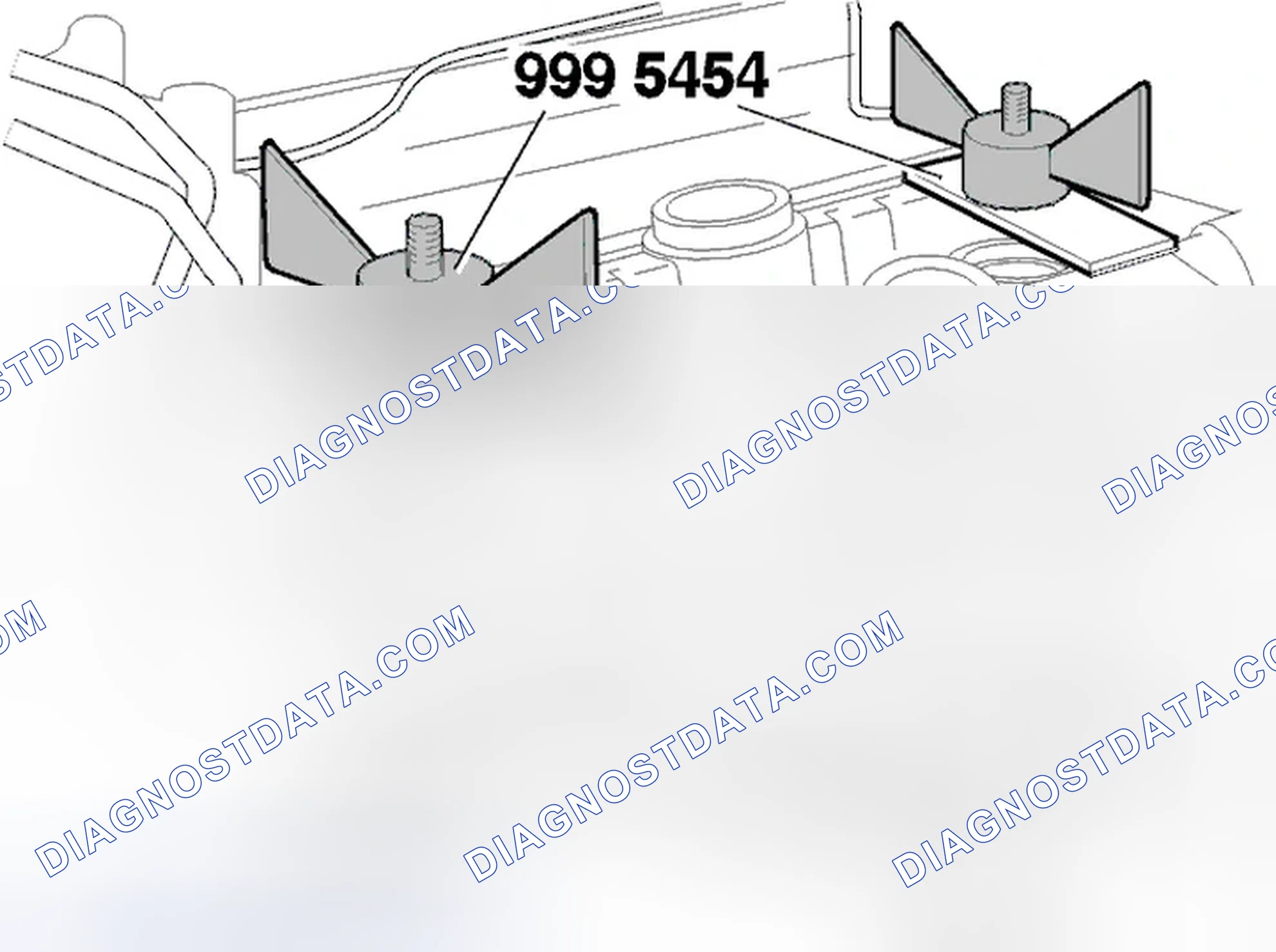 Scheme 186: Camshaft cover and cylinder head, removing
