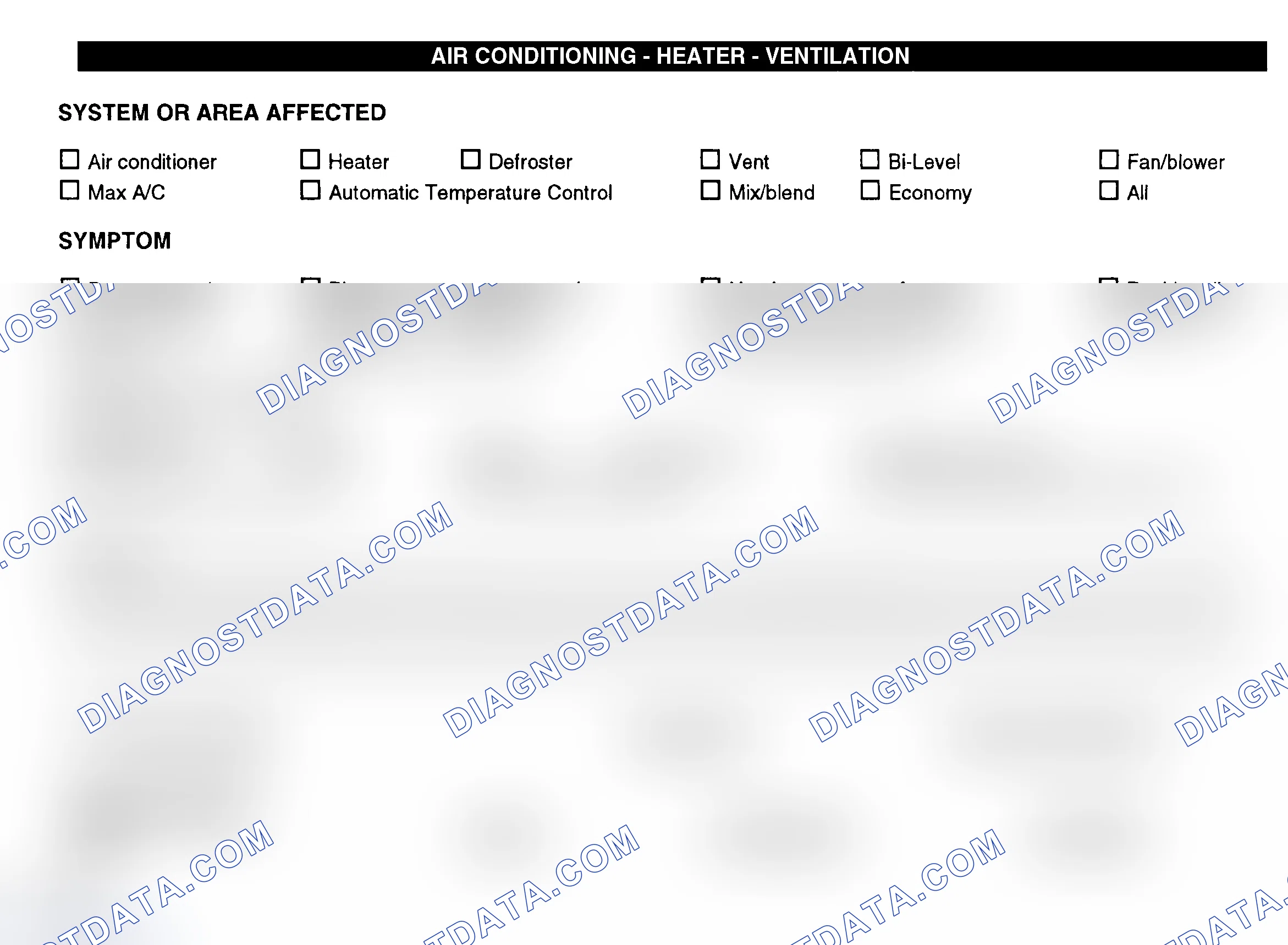 Scheme 8: Air Conditioning, Heater & Ventilation