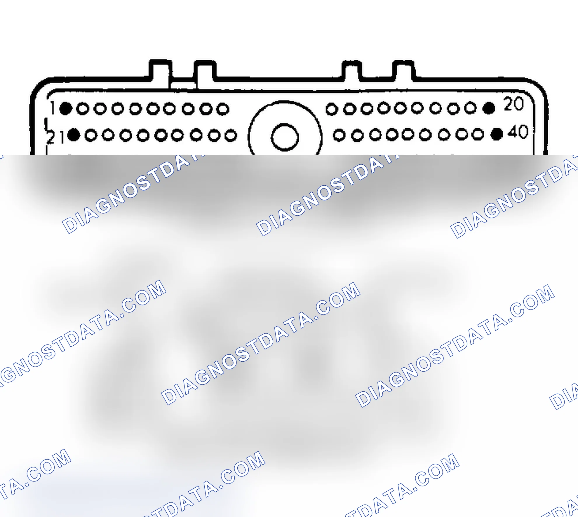 Scheme 76: Connector Pin Locations