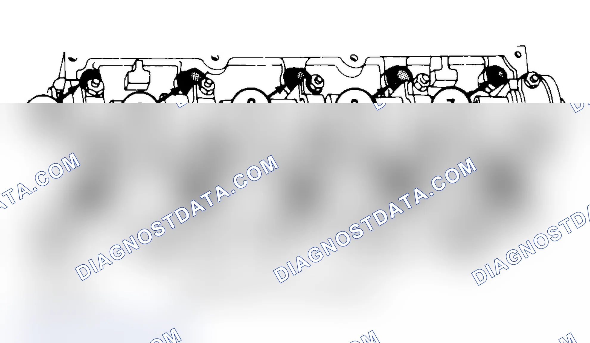 Scheme 3: Typical Cylinder Head Tightening or Loosening Sequence