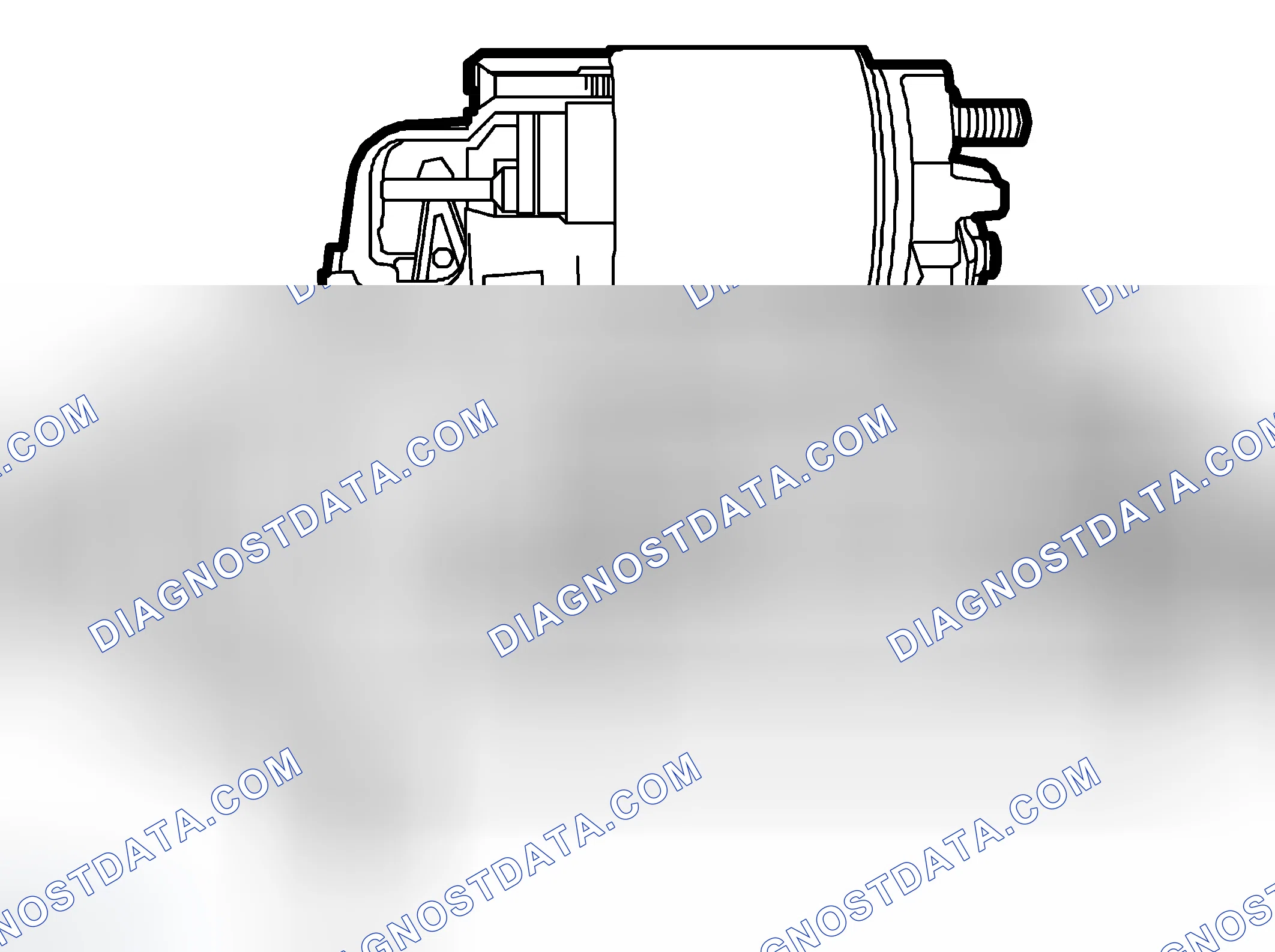 Scheme 10: Identifying Starter Motor (Petrol Engine)