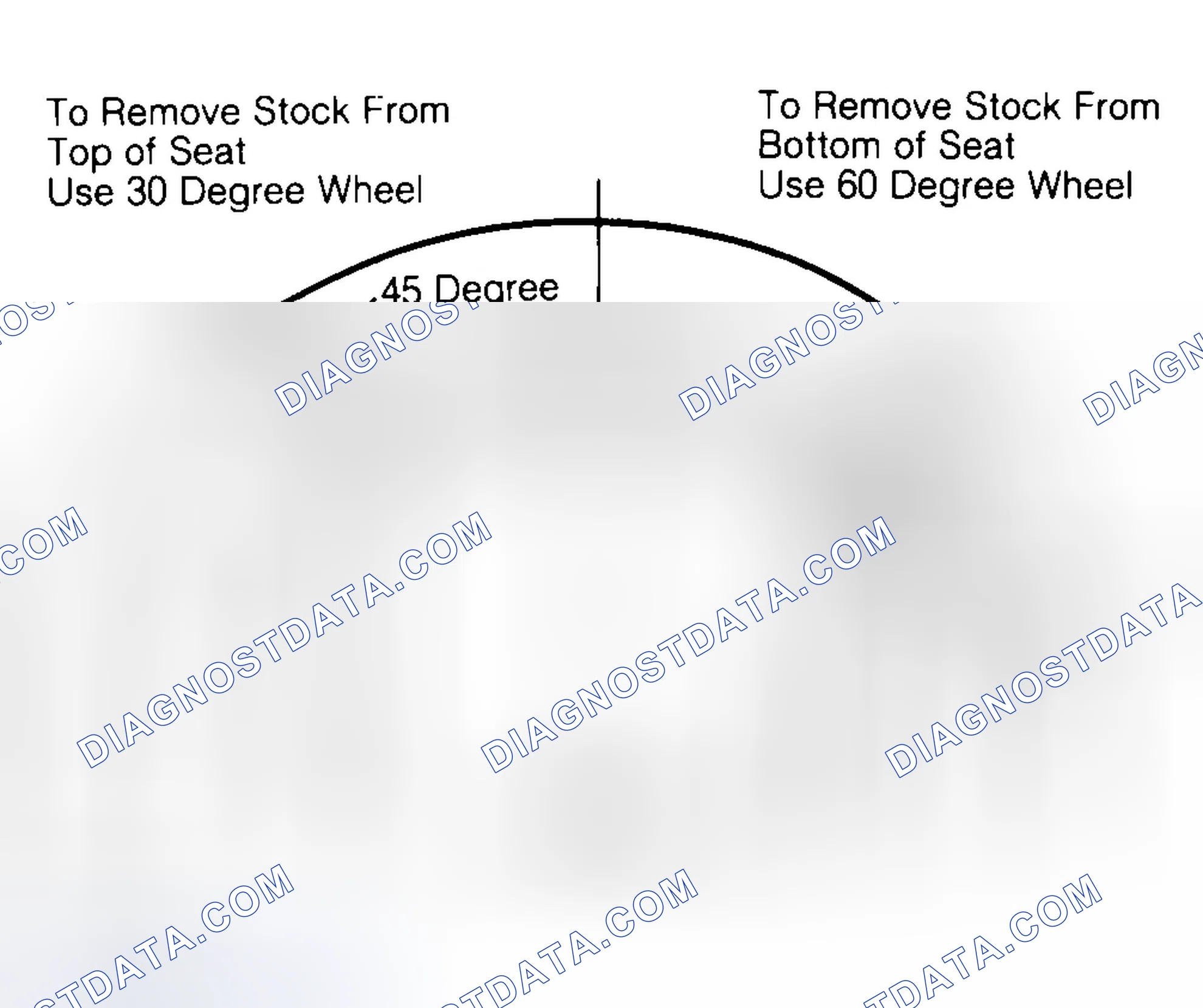 Scheme 19: Adjusting Valve Seat Width