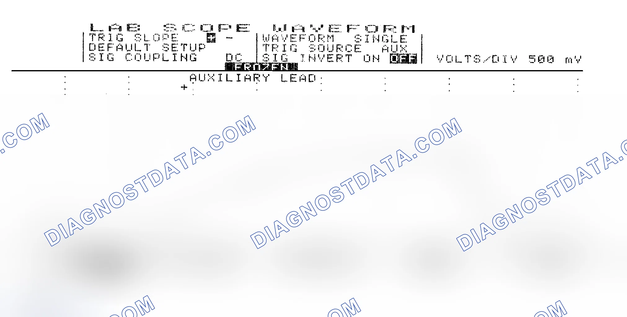 Scheme 14: Single Injector w/Excessive Current Flow - Current Pattern