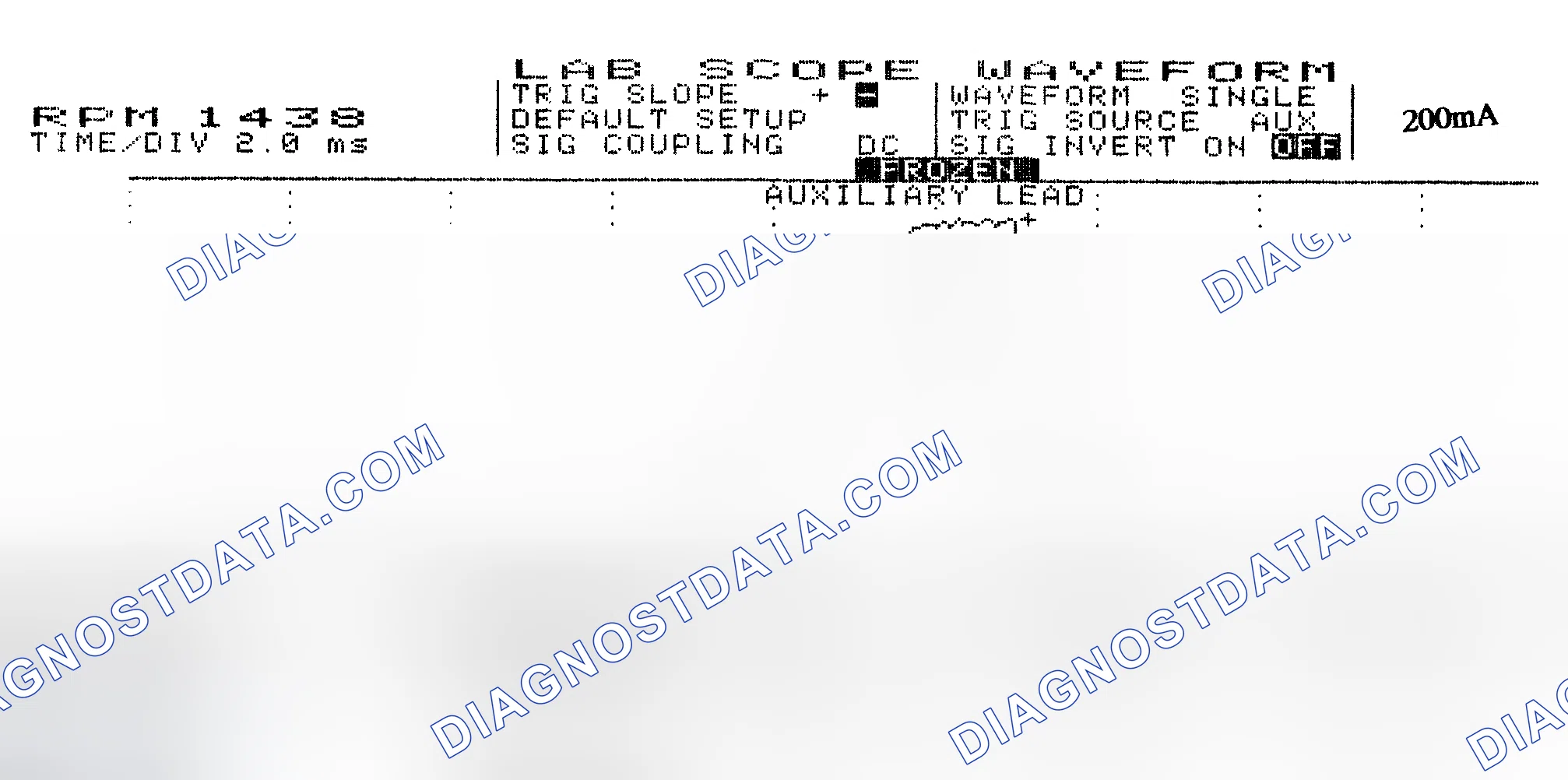 Scheme 15: Single Injector w/Normal Current Flow - Current Pattern