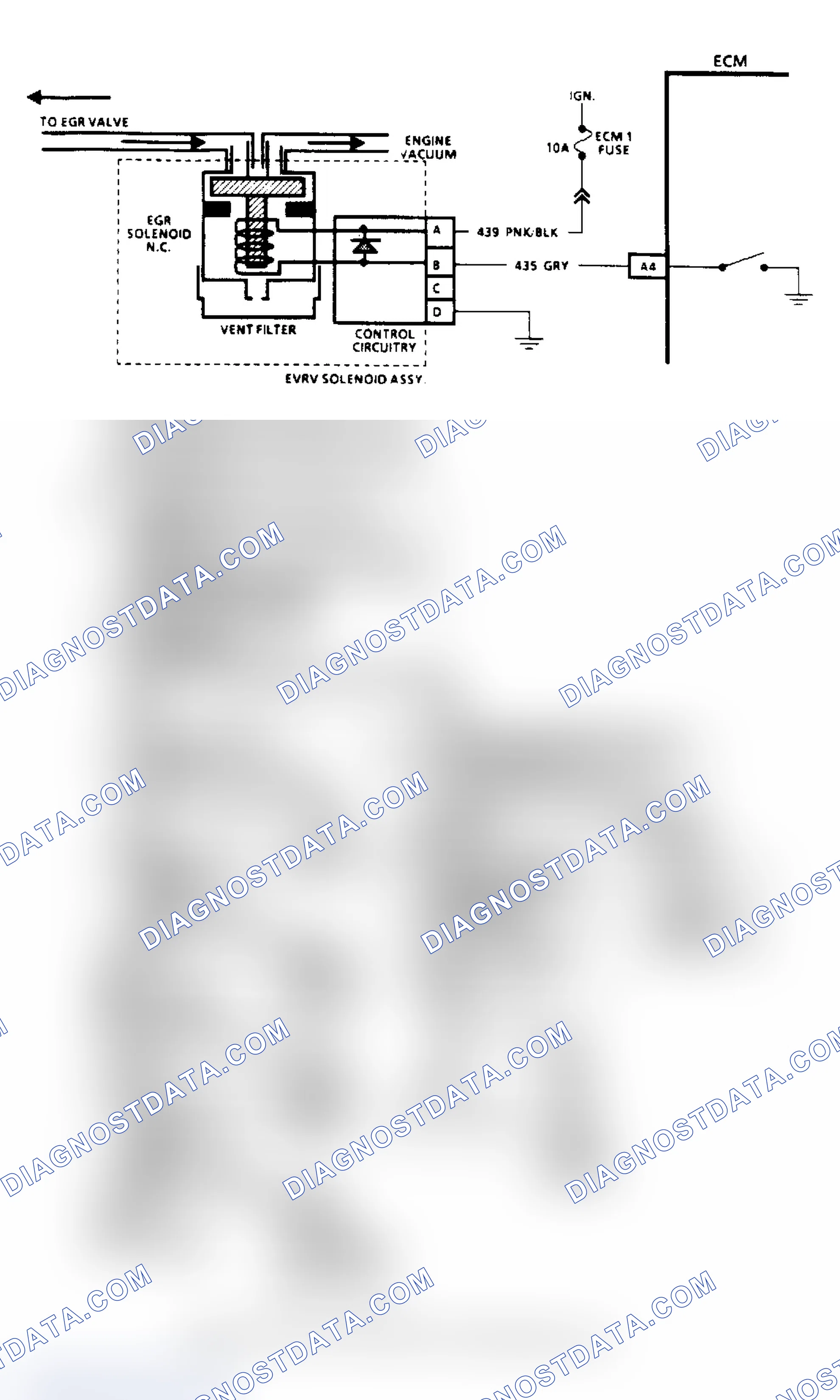 Scheme 65: Code 32: EGR System Error (2.8L, 4.3L, S & T, & 5.7L Over 8500 GVWR)