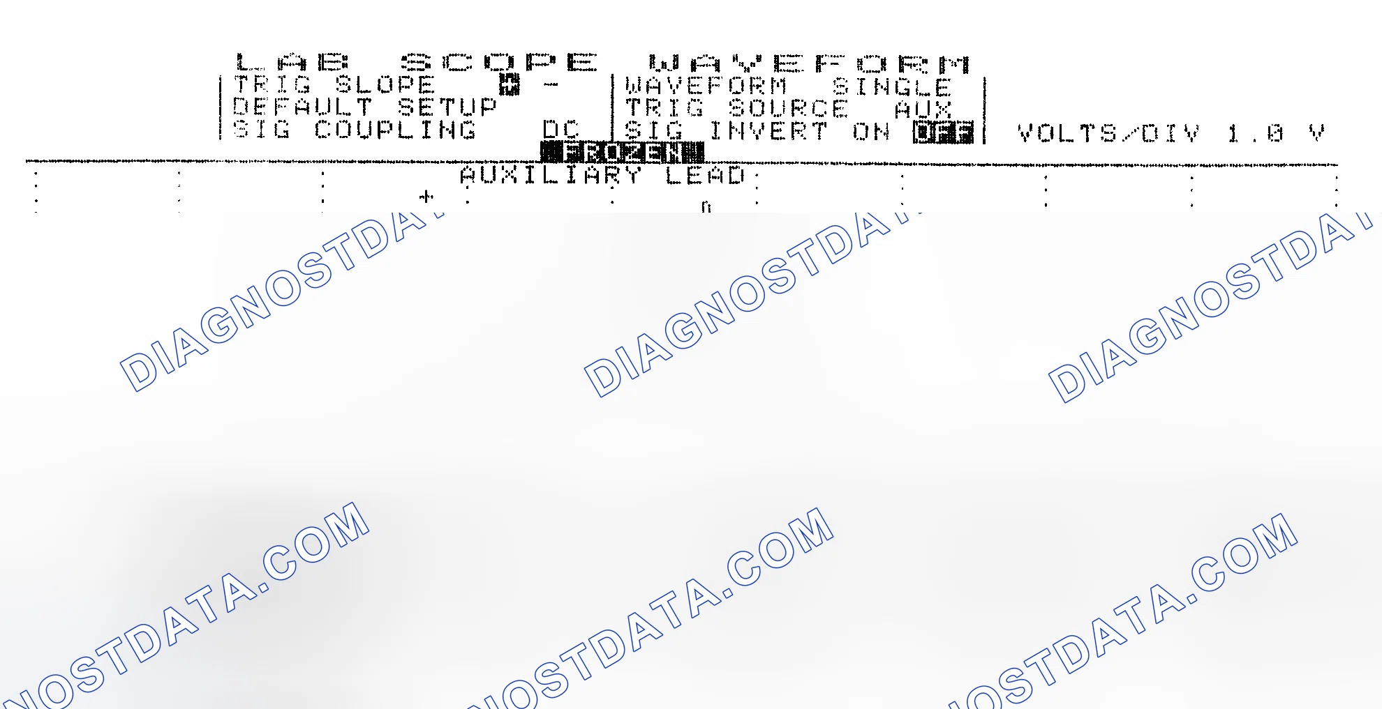 Scheme 19: Single Injector w/Excessive Current Flow - Current Pattern