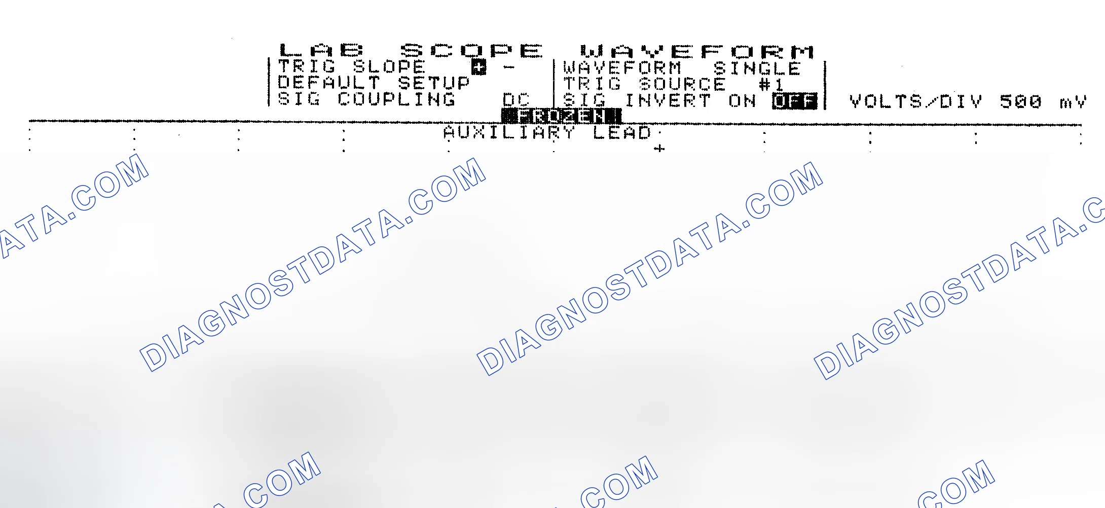Scheme 10: Single Injector w/Excessive Current Flow - Current Pattern