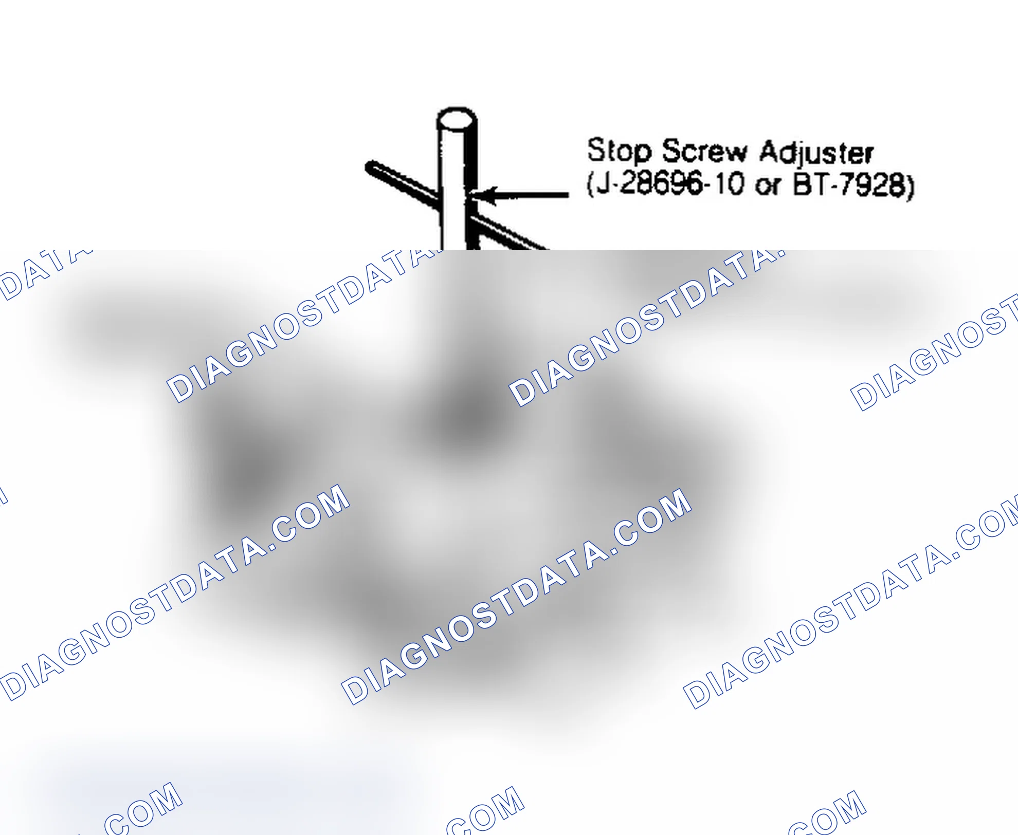 Scheme 34: Adjusting Mixture Control Solenoid Stop Screw