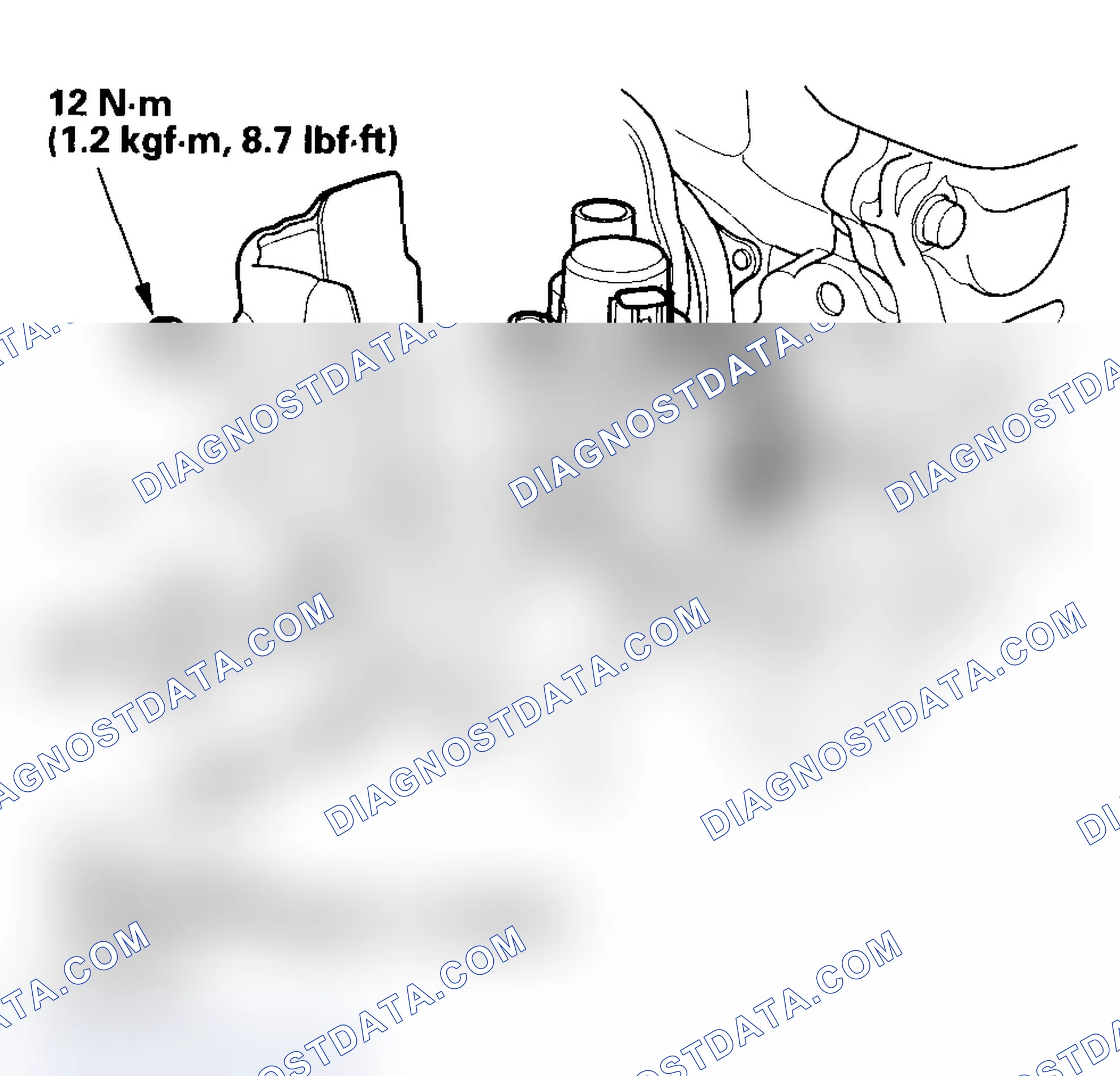 Scheme 374: Rocker Arm Oil Control Solenoid (VTEC Solenoid Valve) Assembly Removal/Installation