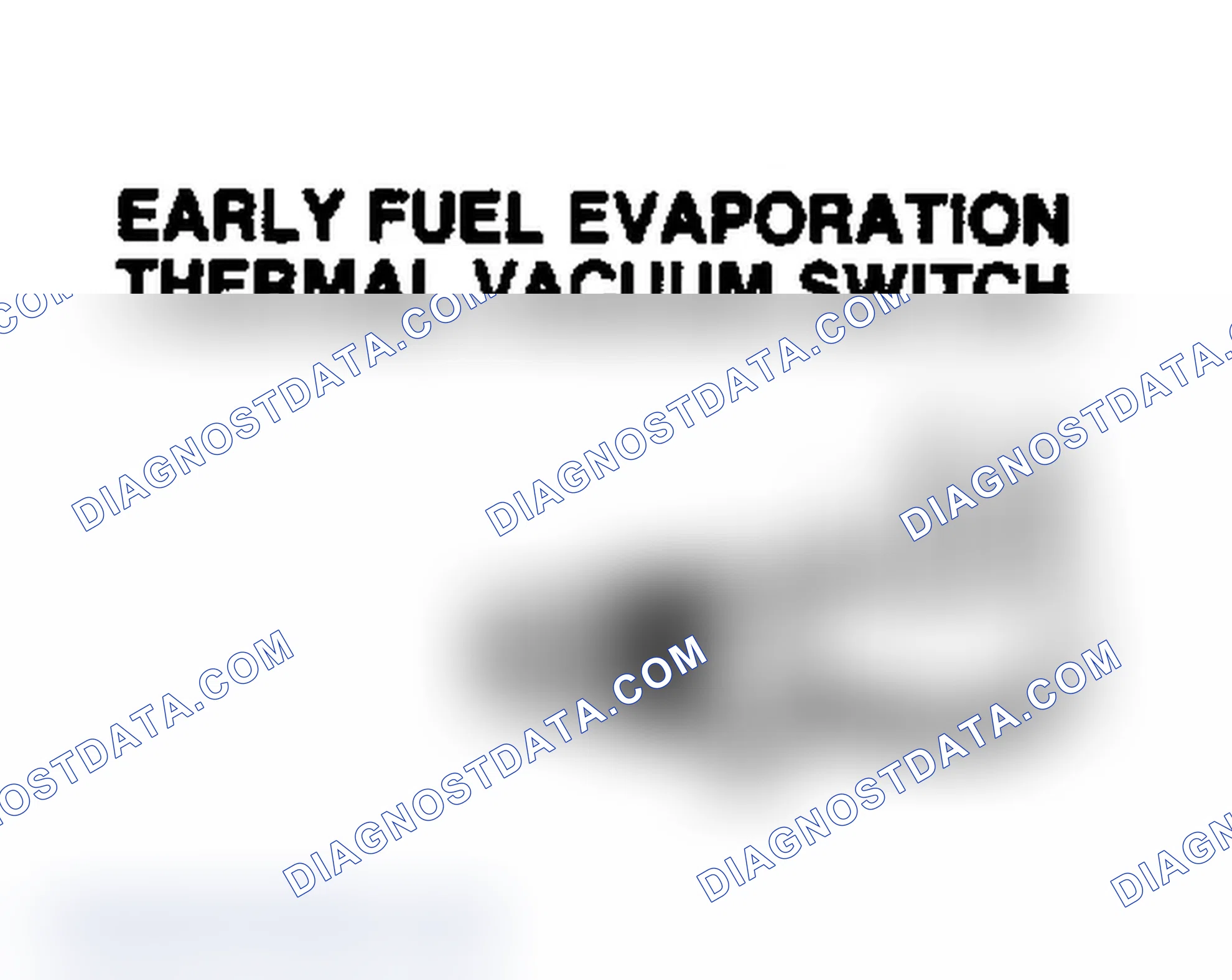Scheme 5: EARLY FUEL EVAPORATION THERMAL VACUUM SWITCH
