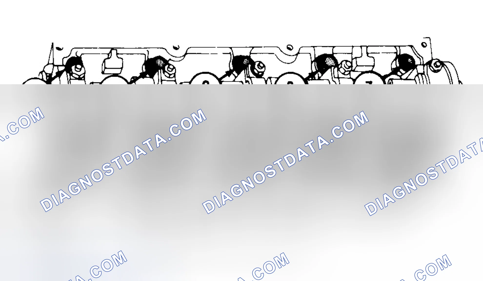 Scheme 7: Typical Cylinder Head Tightening or Loosening Sequence