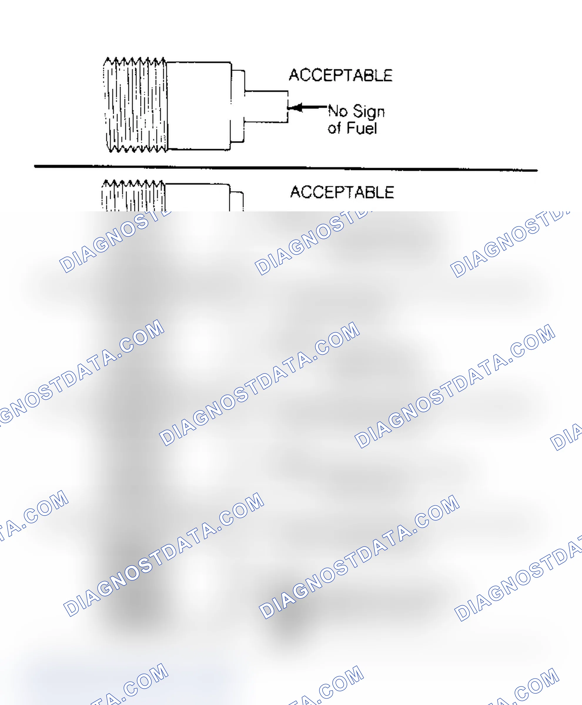 Scheme 36: Injection Nozzle Seat Tightness Check