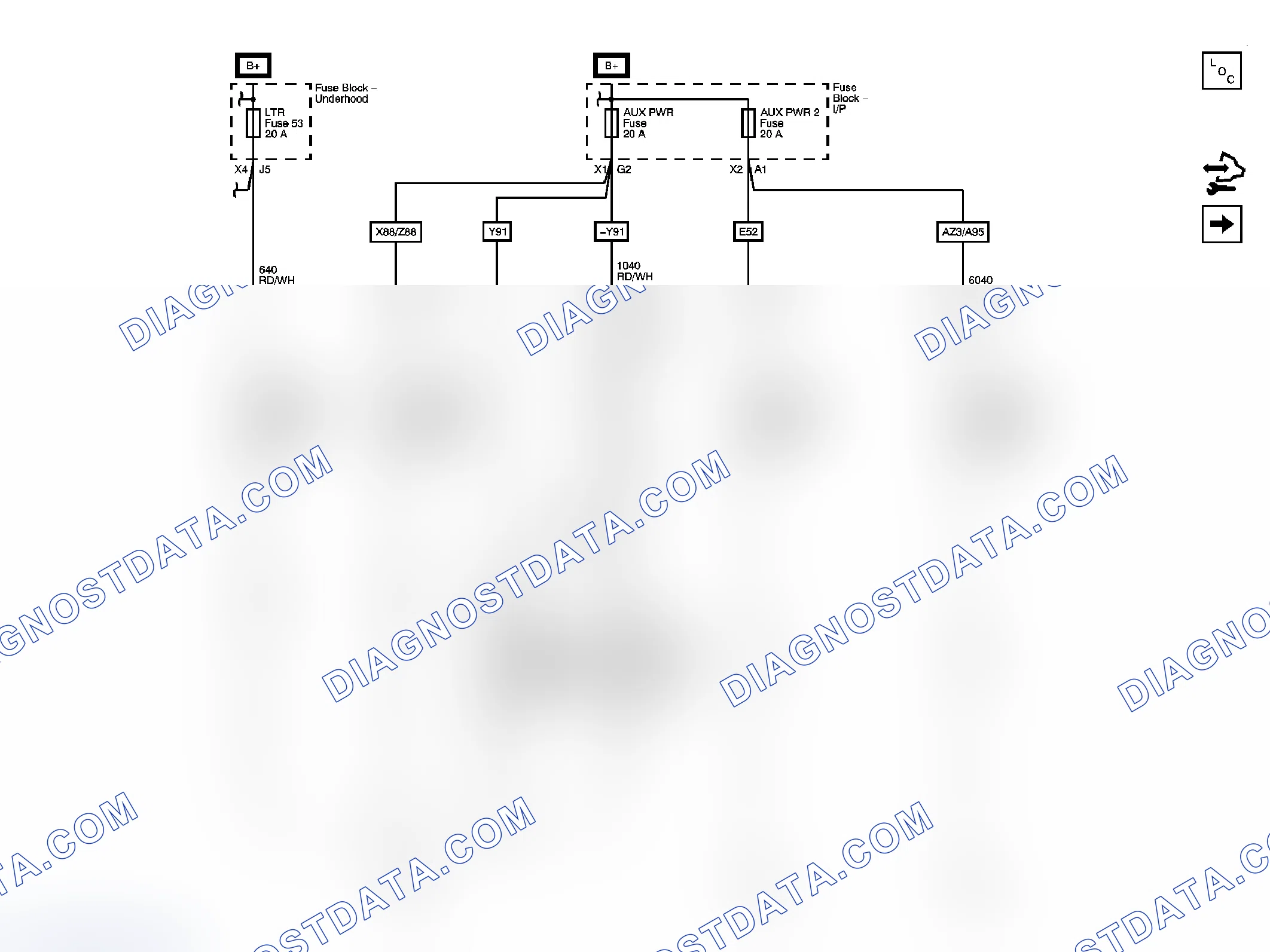 Scheme 40: Cigar Lighter/Power Outlet Schematics