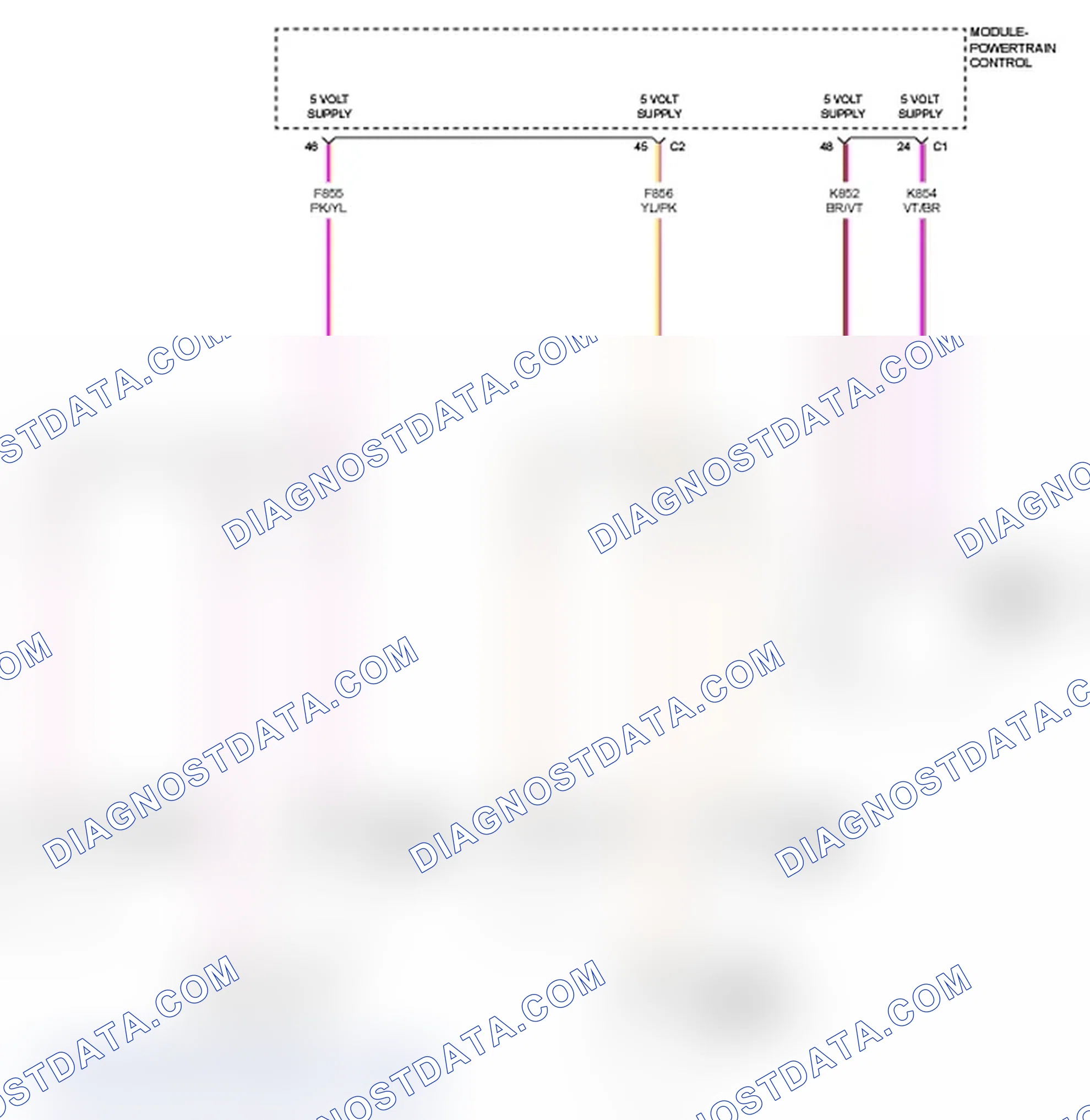 Scheme 265: P1618-SENSOR REFERENCE VOLTAGE 1 ERRATIC