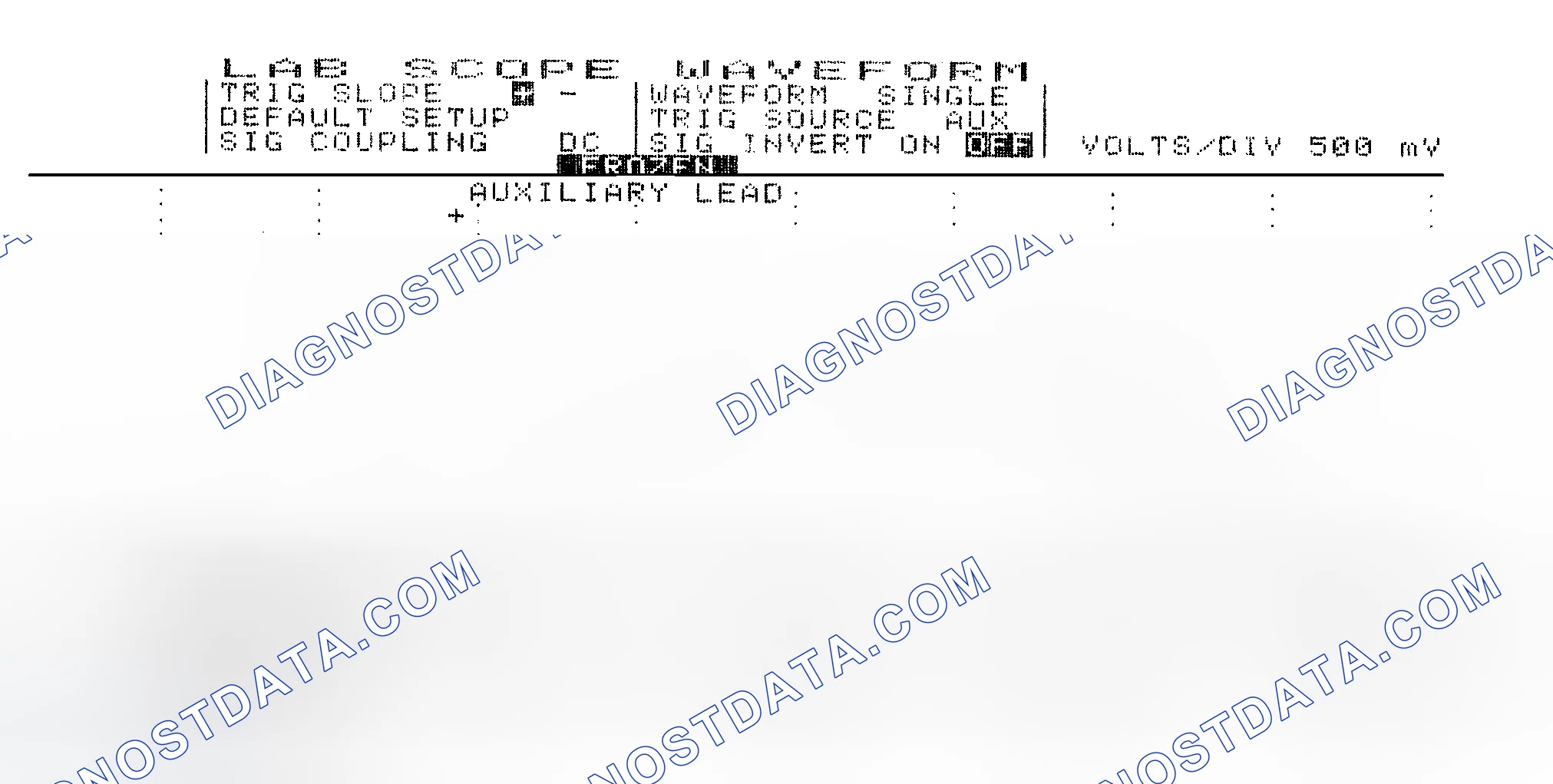 Scheme 14: Single Injector w/Excessive Current Flow - Current Pattern