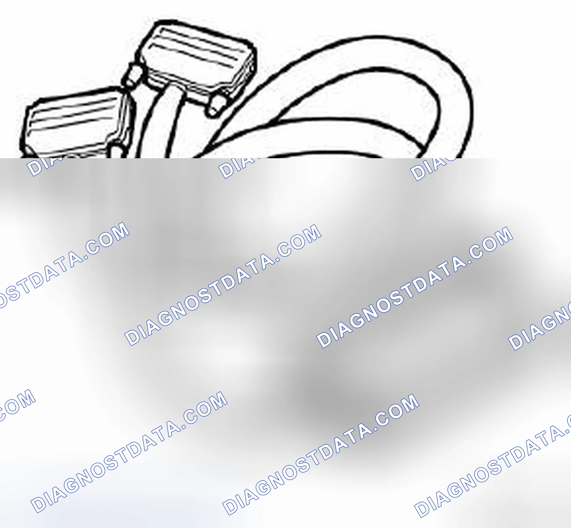 Scheme 73: 86 11 170 TEST CABLE, 70-PIN