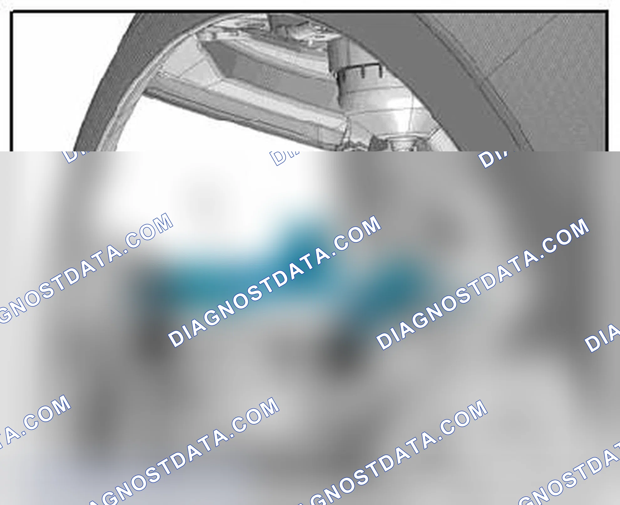 Scheme 231: HEADLAMP HOUSING MOUNT