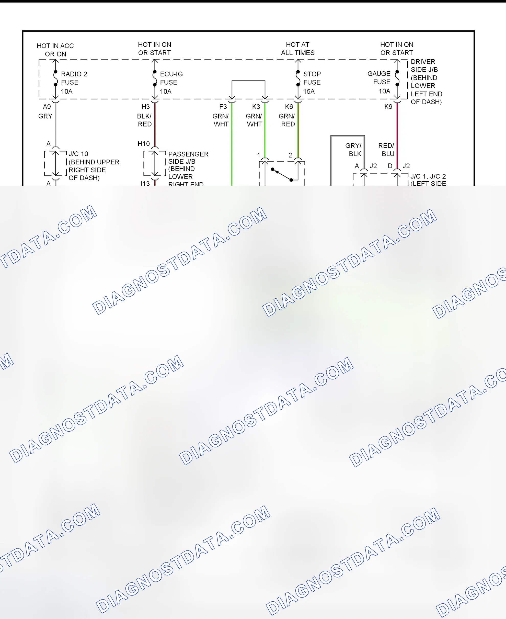 Scheme 312: Shift Interlock System Wiring Diagram (2002 - Lexus IS300)
