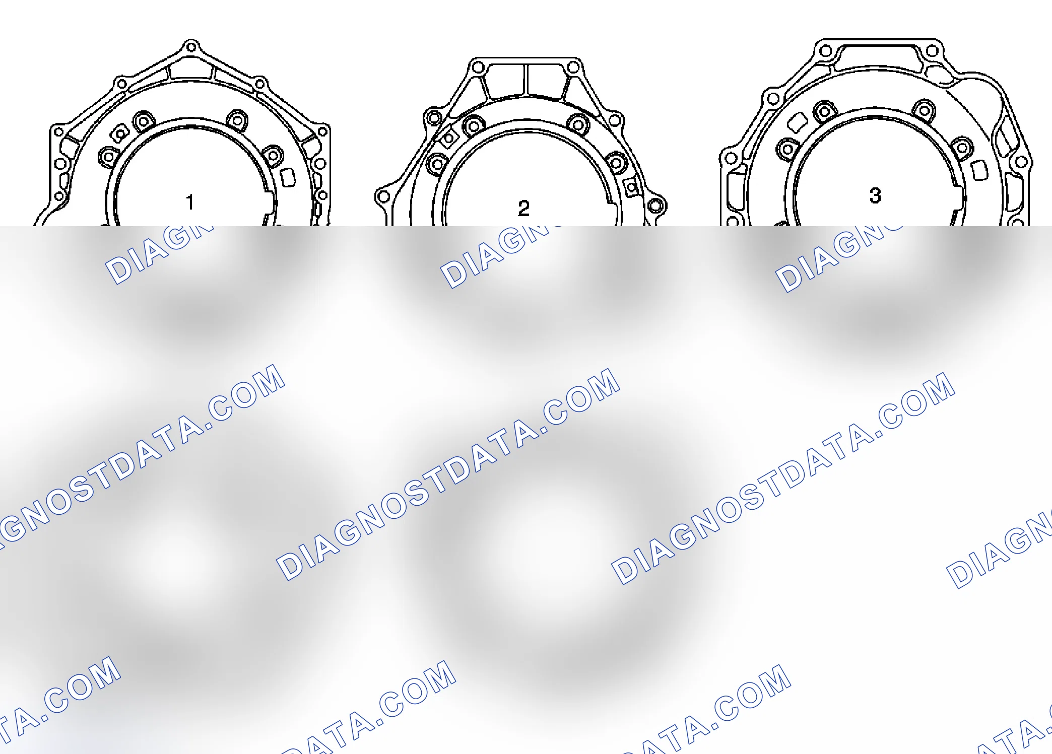 Scheme 441: Torque Converter Housing Identification