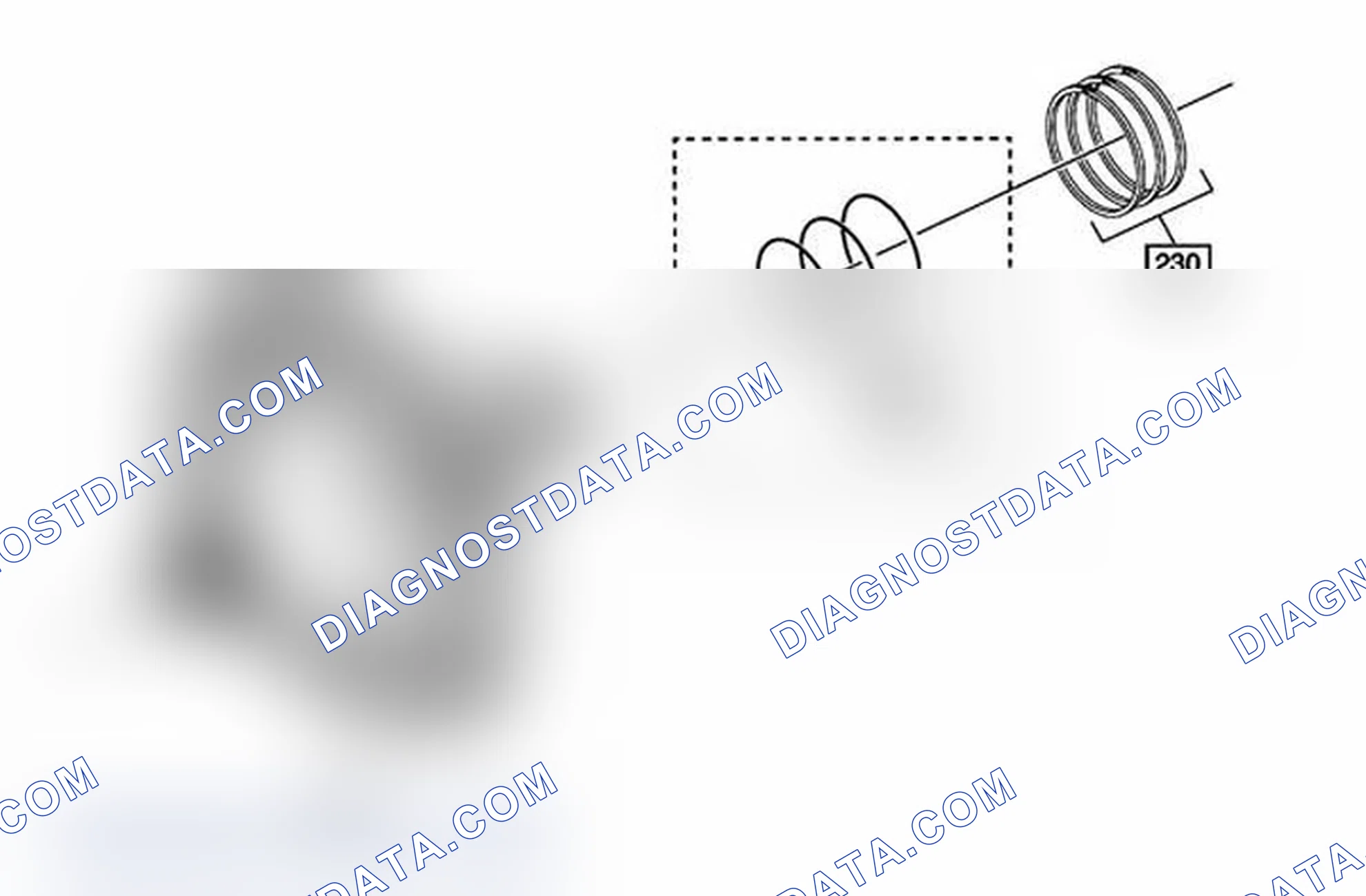 Scheme 109: 1-2-3-4& 3-5 Reverse Clutch Fluid Seal Ring Kit