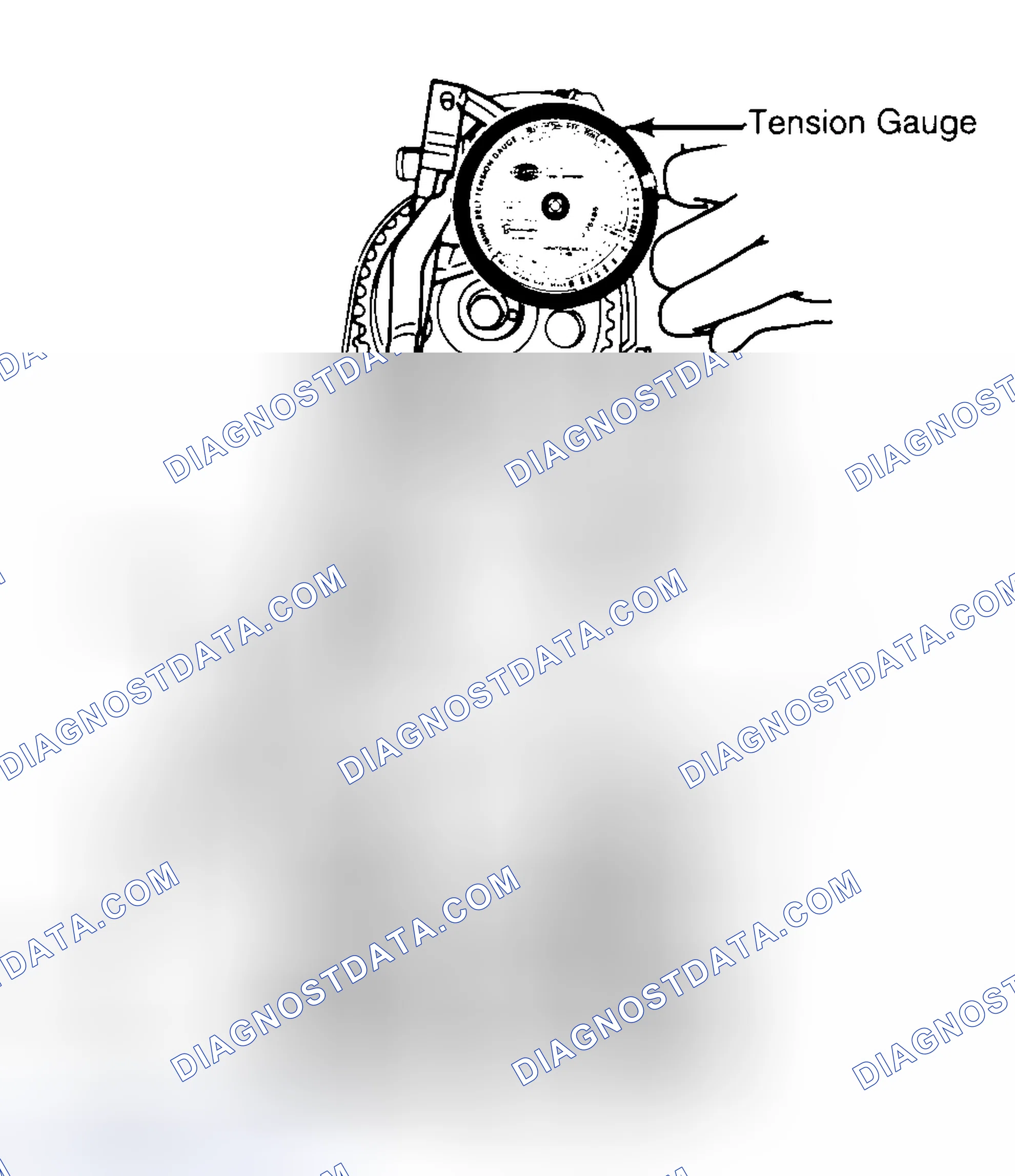 Scheme 3: Adjusting Typical Timing Belt Tension