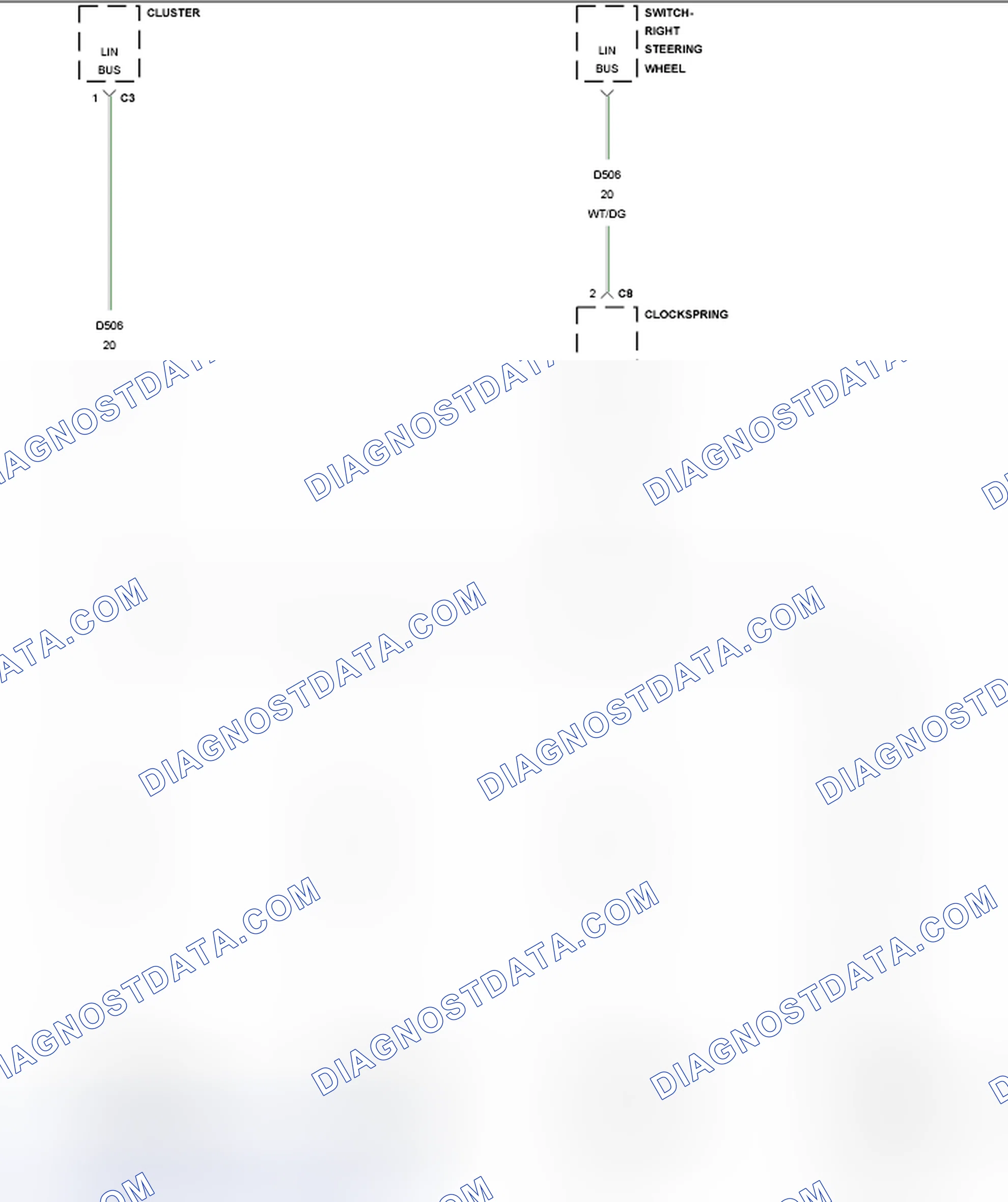 Scheme 146: U1008-LIN 1 BUS