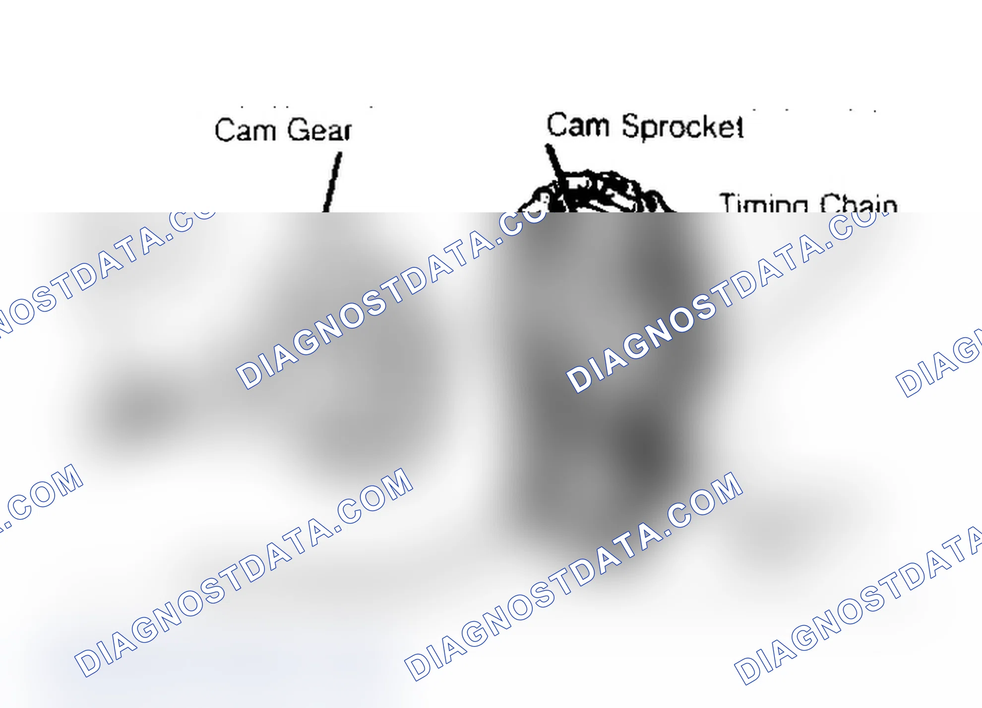 Scheme 38: Timing Chain Sprocket Alignment