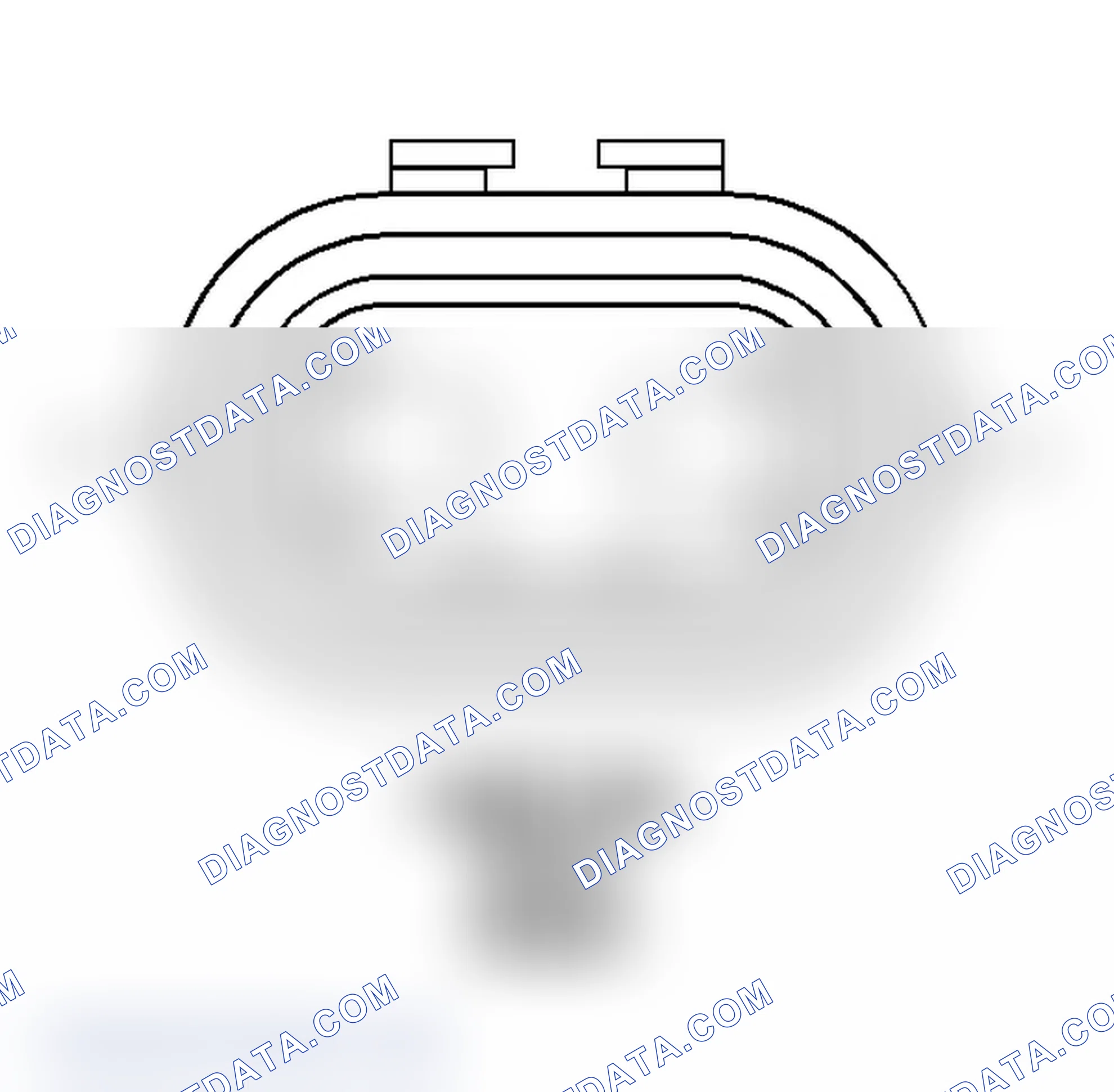 Scheme 27: Right Front Fog Lamp Connector End View