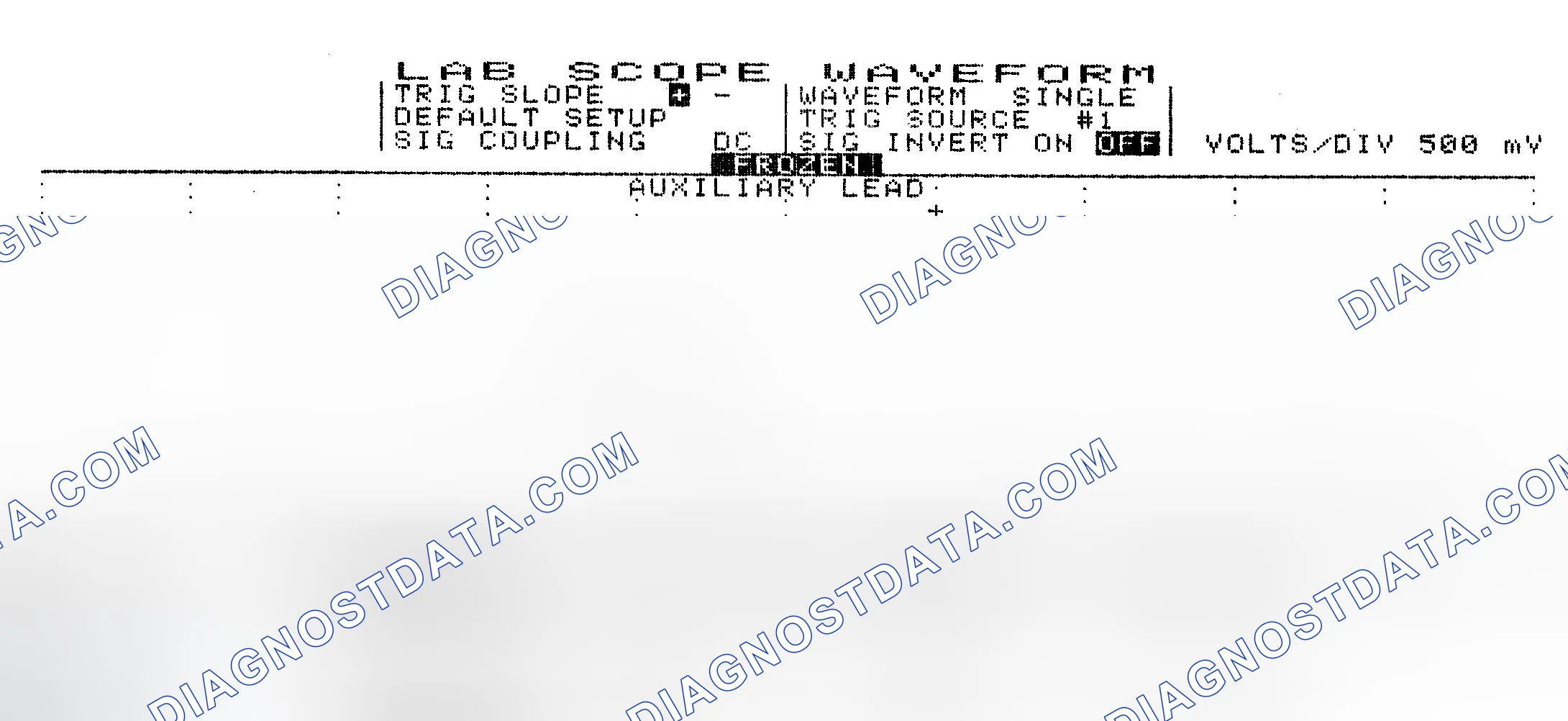 Scheme 10: Single Injector w/Excessive Current Flow - Current Pattern