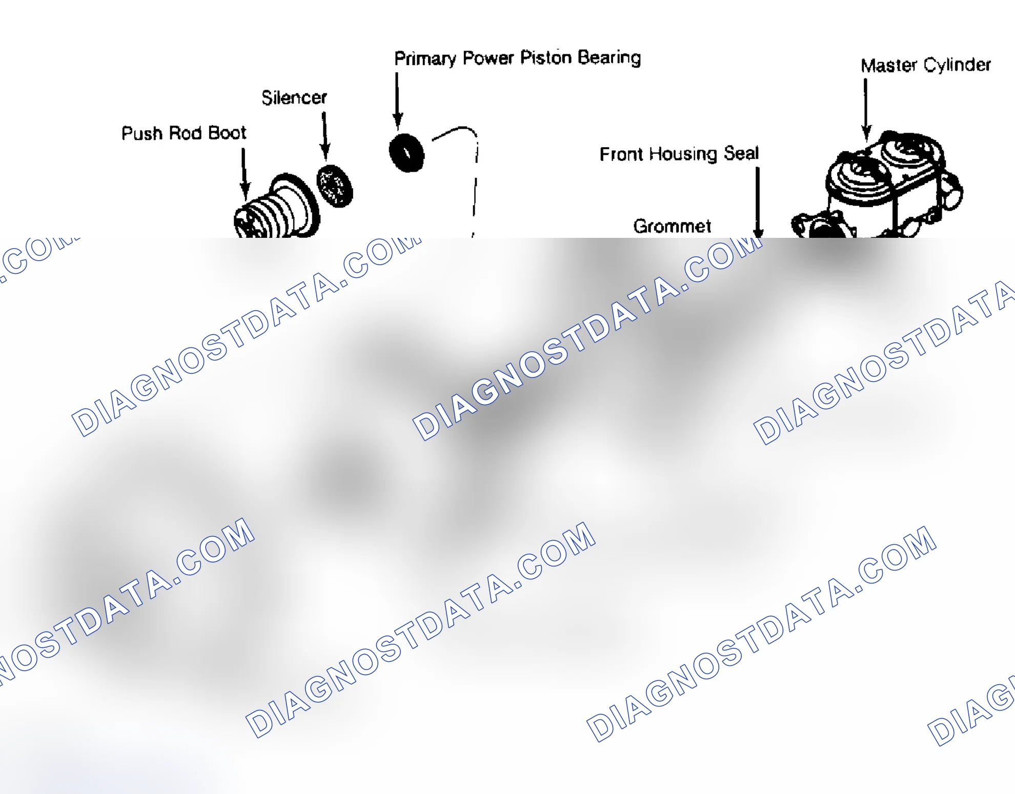 Scheme 16: Exploded View of Delco-Moraine Tandem Power Cylinder