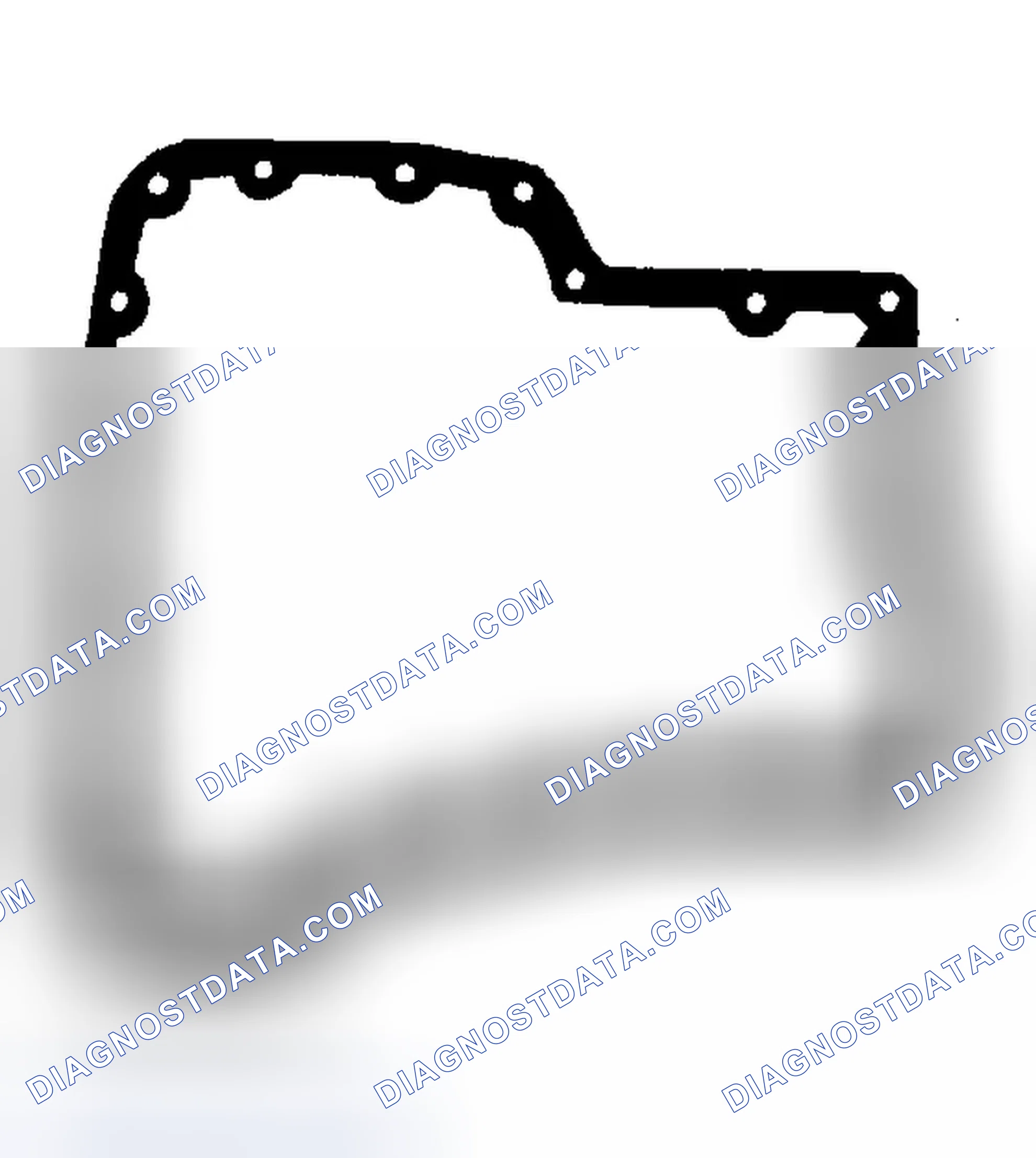 Scheme 52: Identifying Oil Pan Gasket (LJ4A-EL)