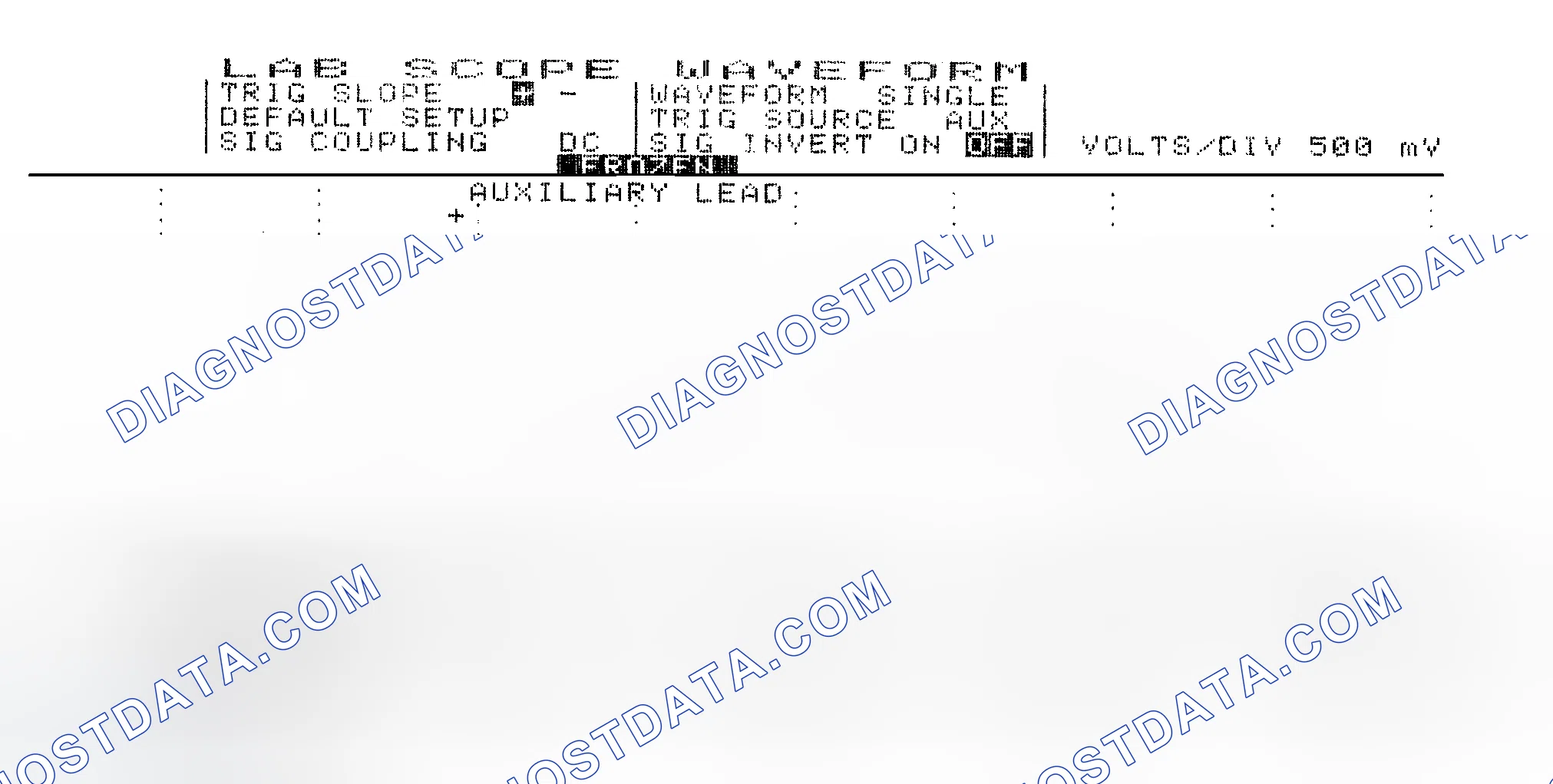 Scheme 14: Single Injector w/Excessive Current Flow - Current Pattern
