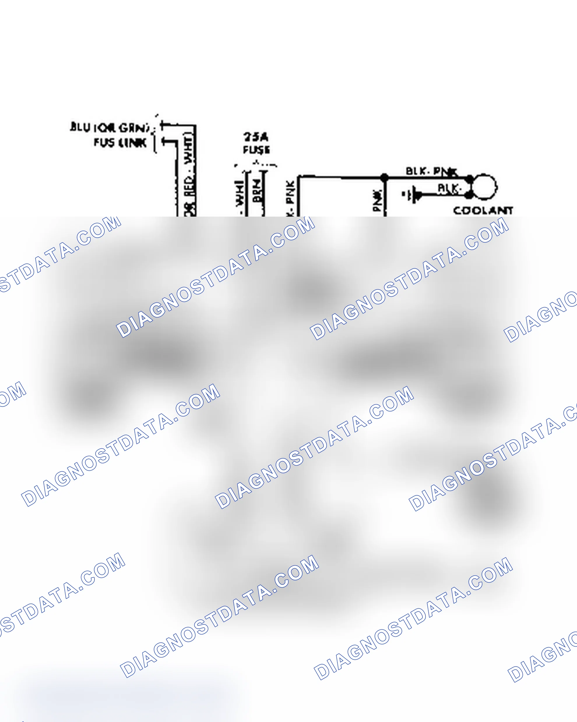 Scheme 9: Cooling Fan/Manual A/C-Heater Diagram (3.0L Engine) - Oldsmobile Calais, Pontiac Grand Am, Buick Somerset & Skylark