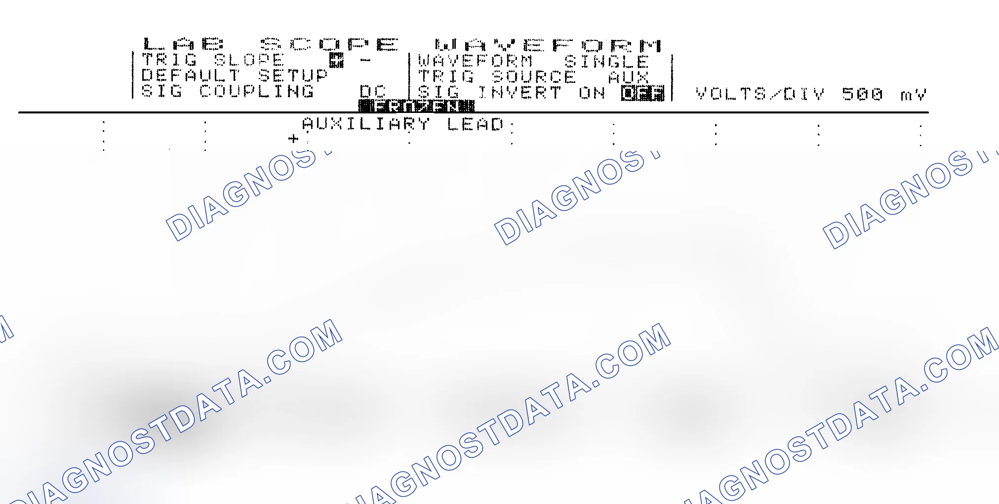 Scheme 14: Single Injector w/Excessive Current Flow - Current Pattern