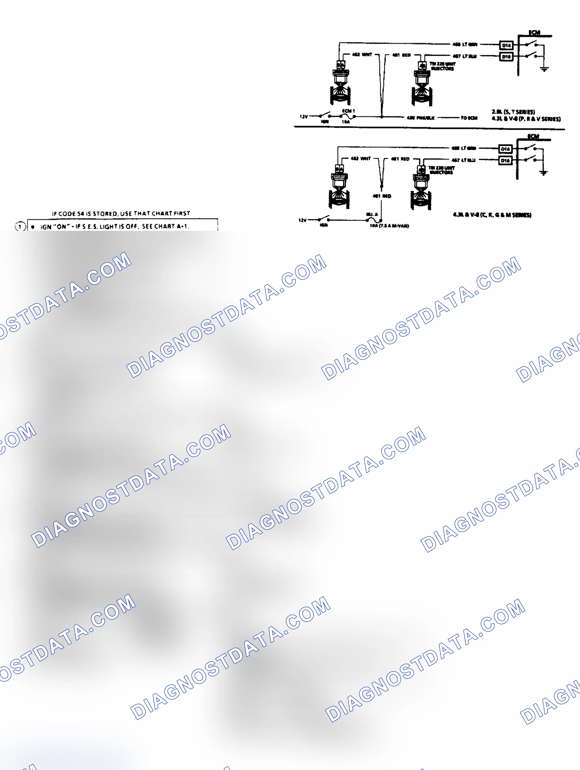 Scheme 34: Chart A3 Cranks, But Will Not Run (All Except 2.5L)