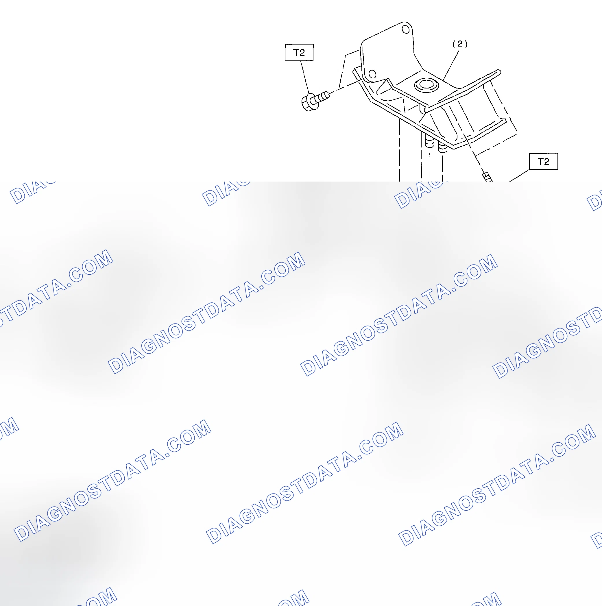 Scheme 116: TRANSMISSION MOUNTING