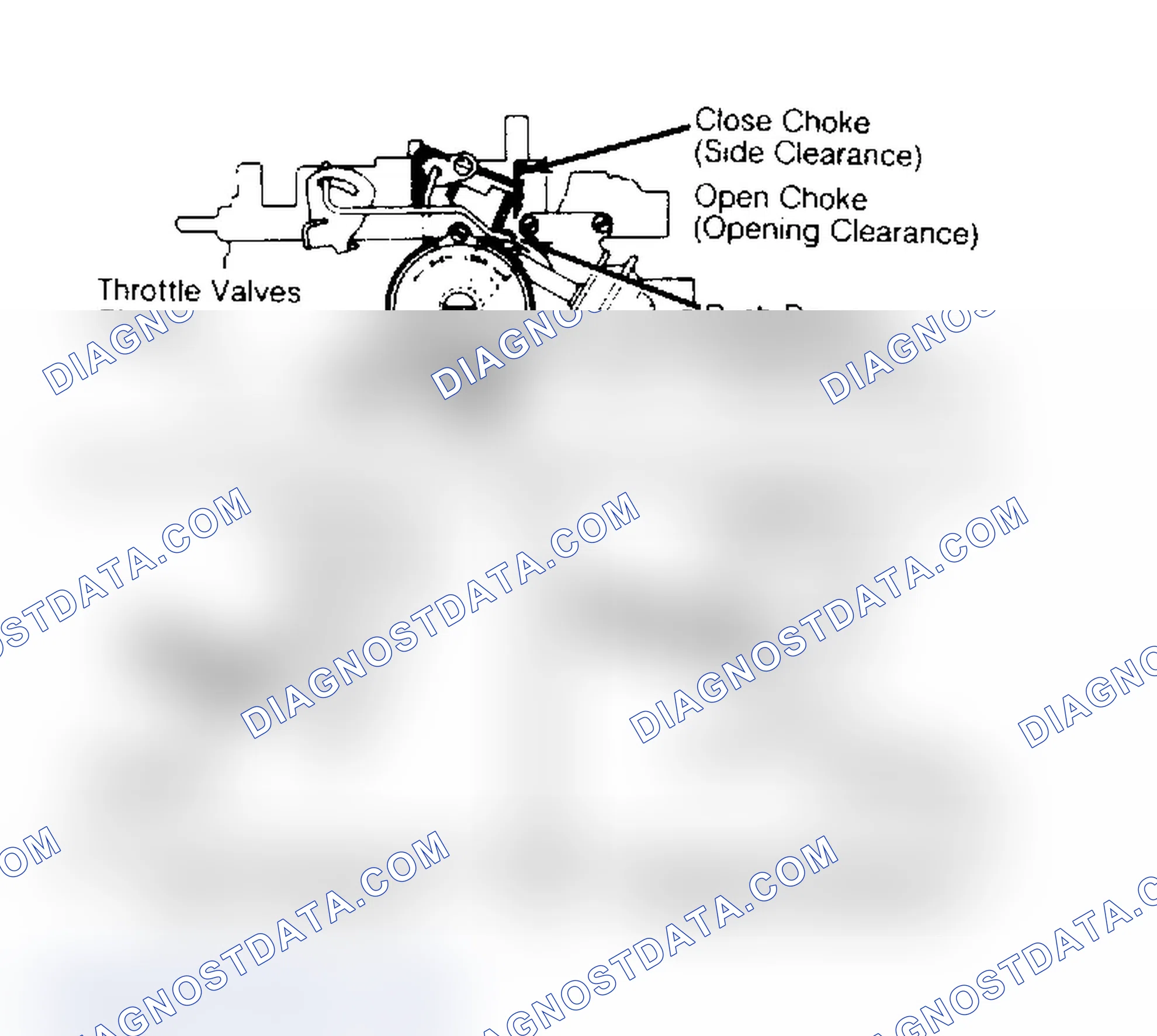 Scheme 46: Secondary Throttle Valve Lock-Out Adjustments