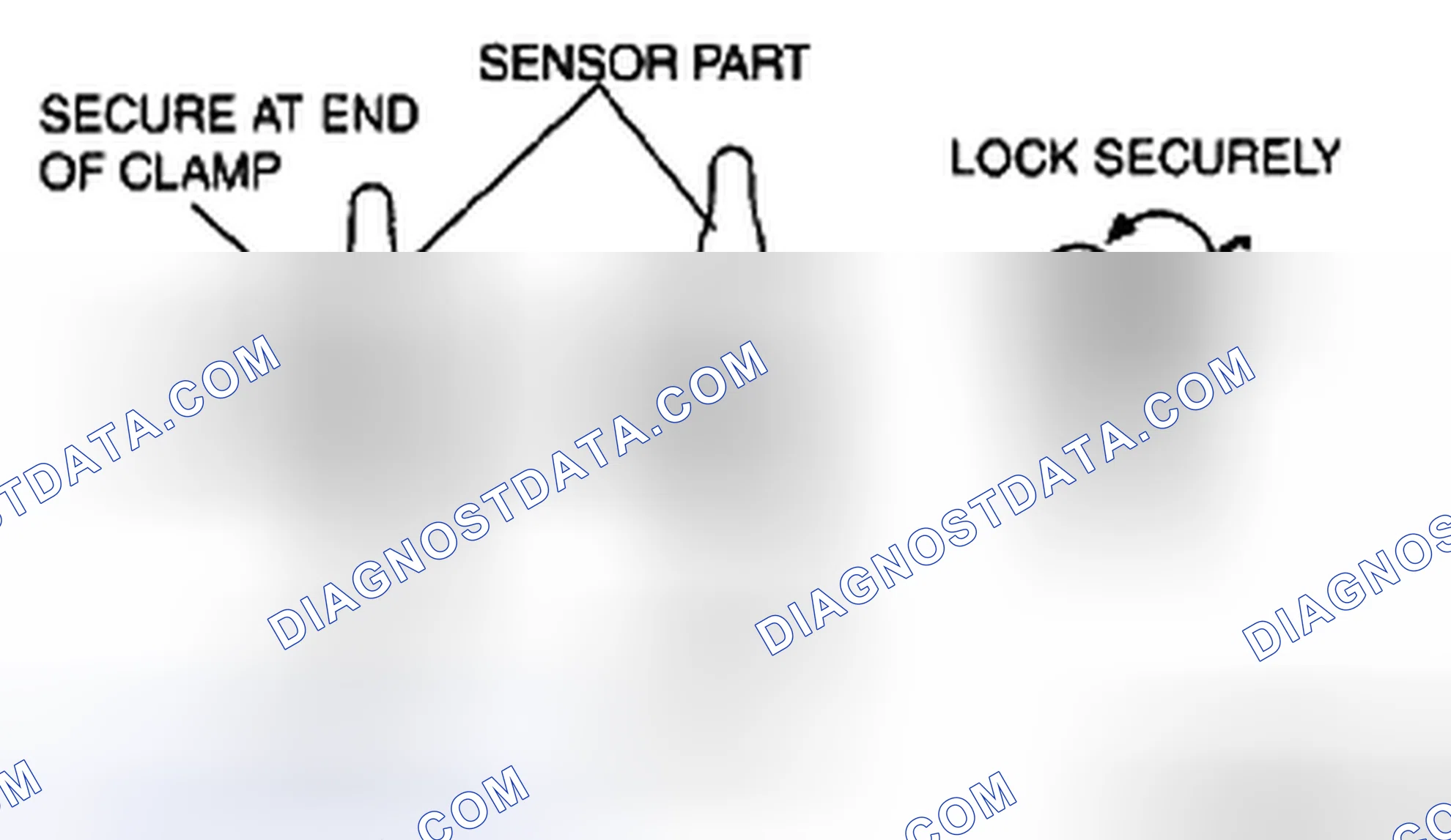 Scheme 68: Sensor Clamp Assembly Note