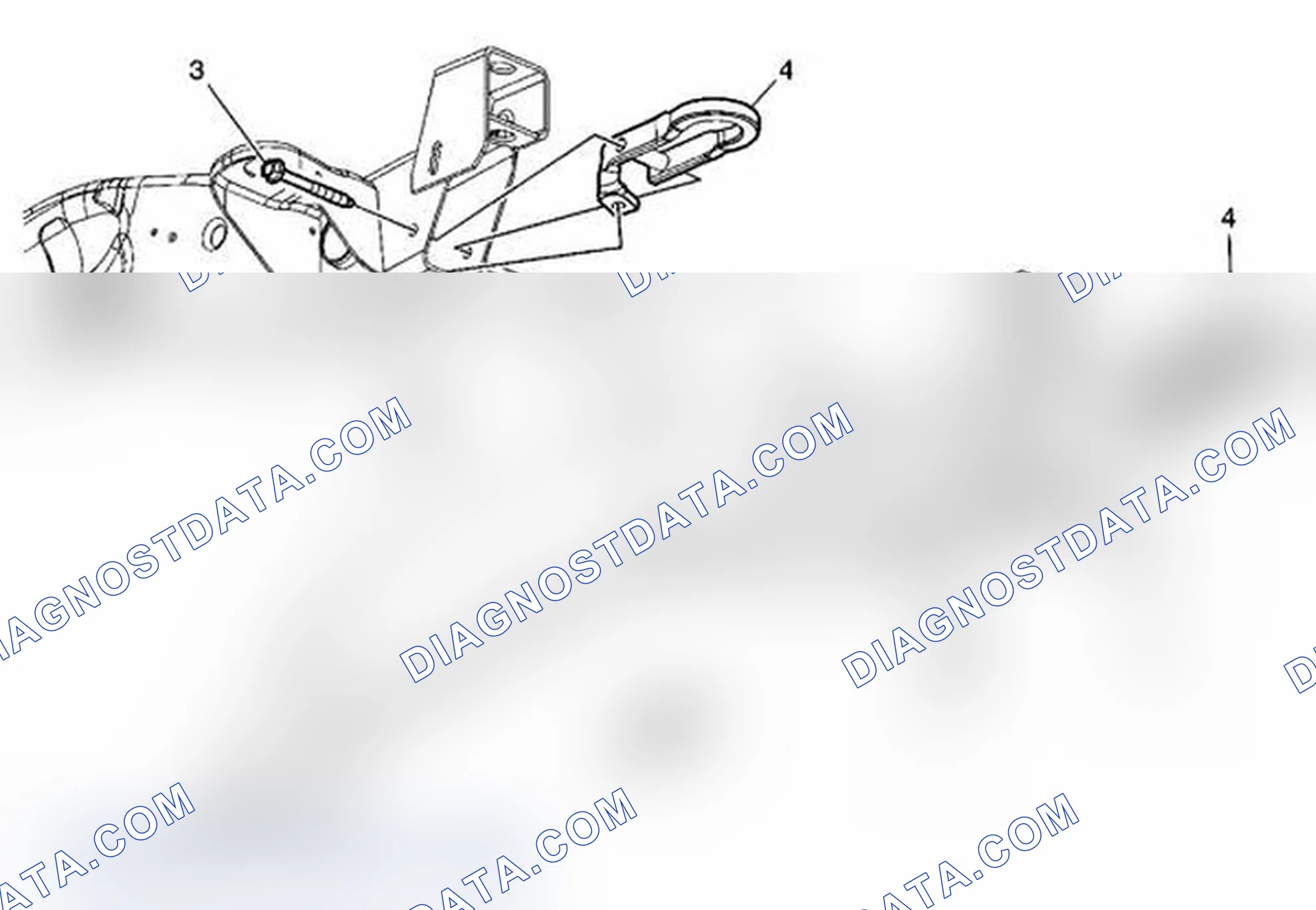 Scheme 2: Tow Hook Replacement (2500HD/3500 Series)