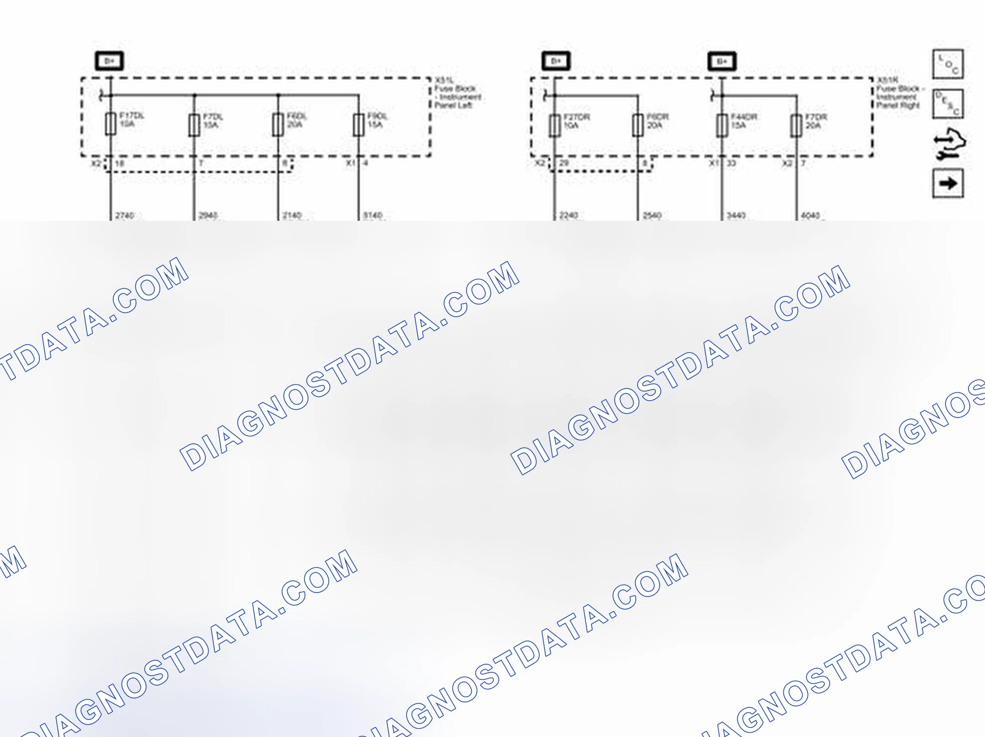 Scheme 12: Module Power, Ground and Serial Data Wiring Schematics