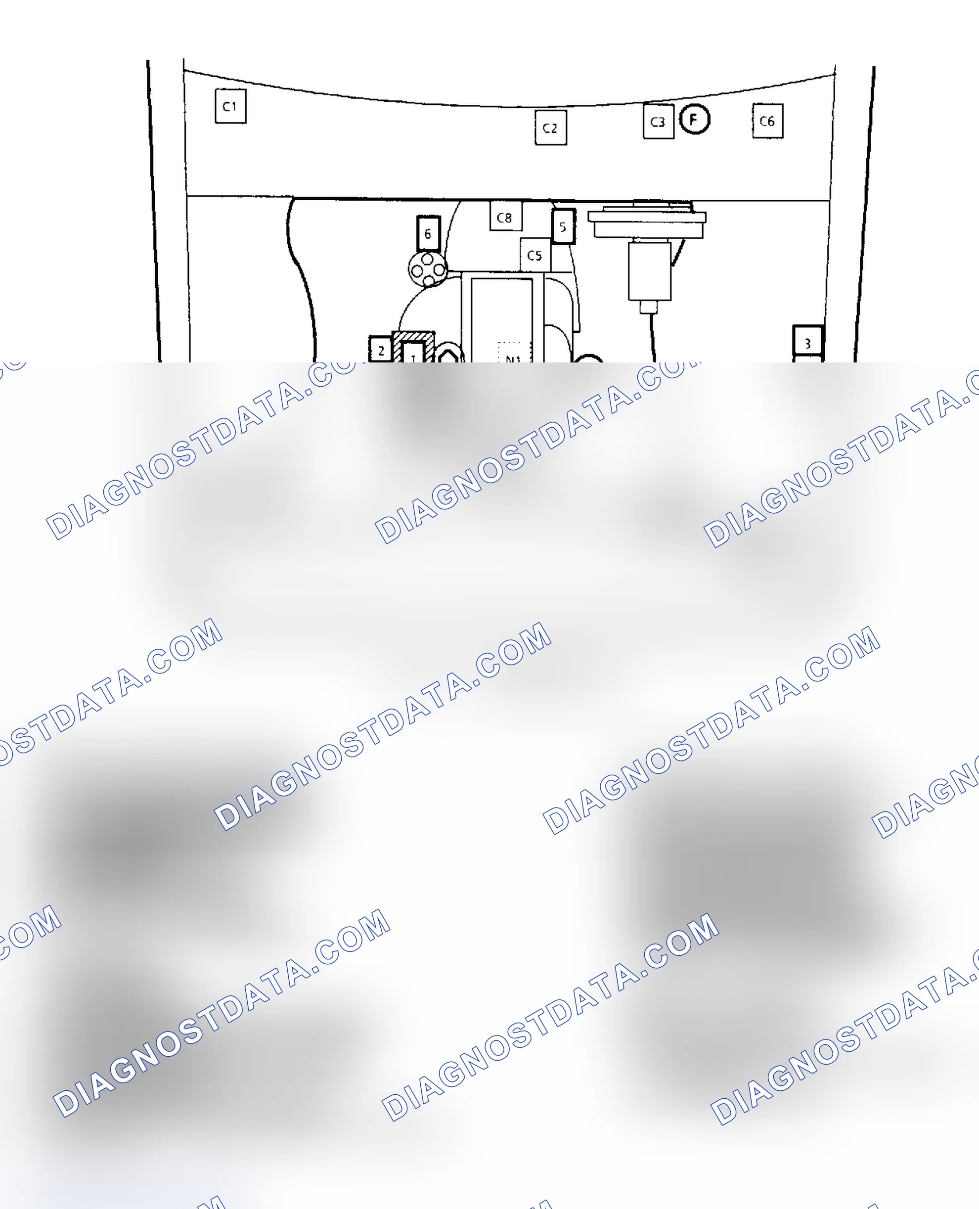 Scheme 138: Component Locations for "S/T" Series 2.5L