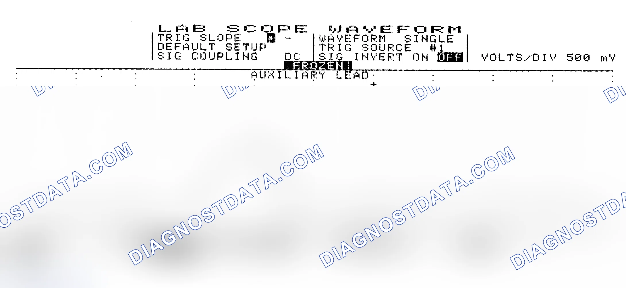 Scheme 10: Single Injector w/Excessive Current Flow - Current Pattern