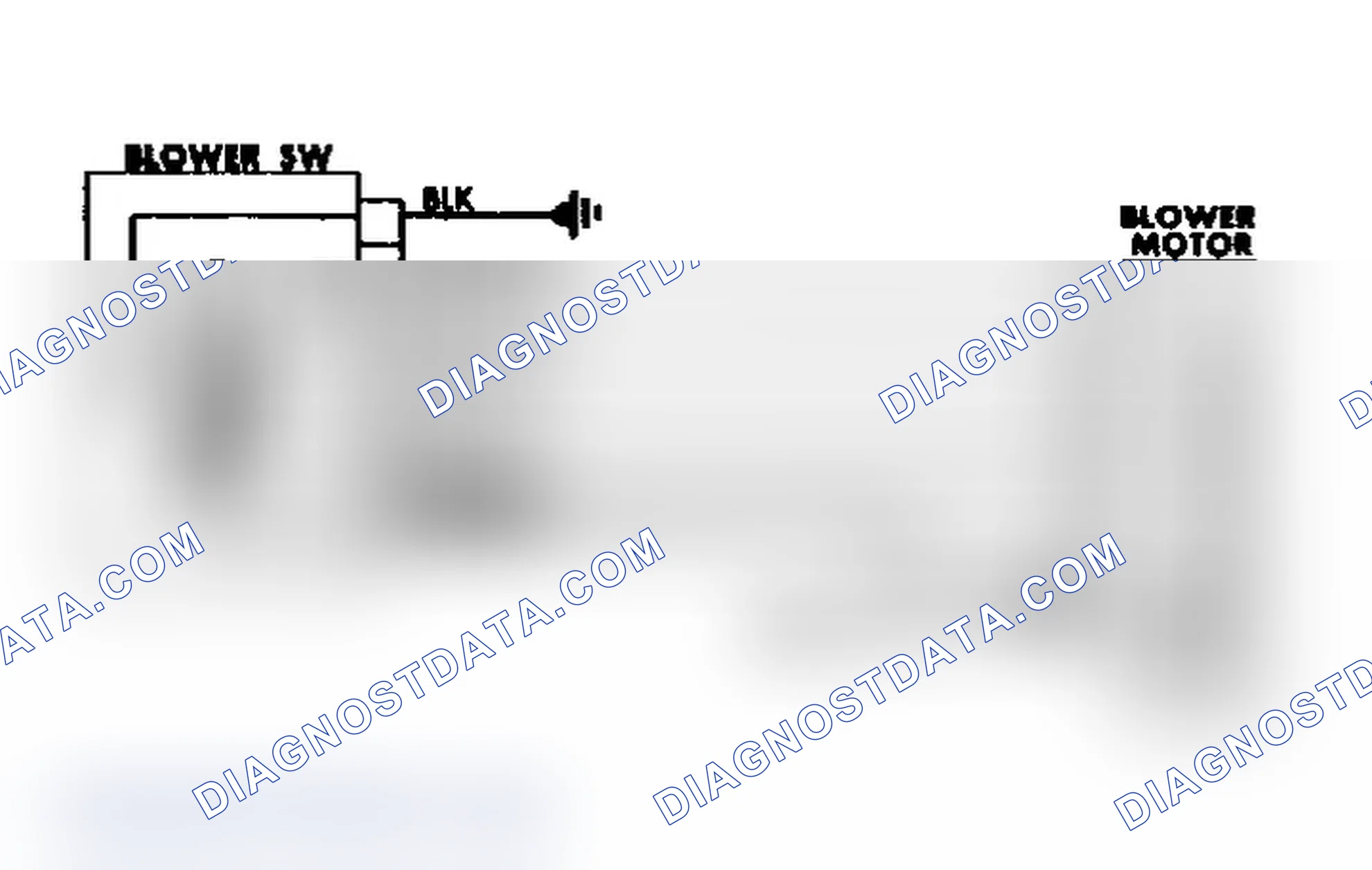 Fig. 11: Heater System Wiring Diagram (Pickup & Ram-50)