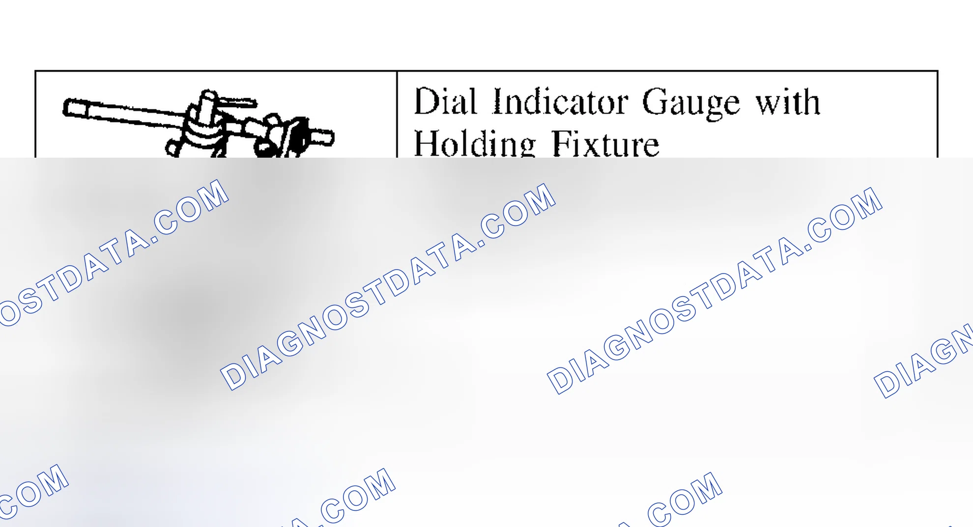 Scheme 19: Camshaft End Play - Push Rod Engines