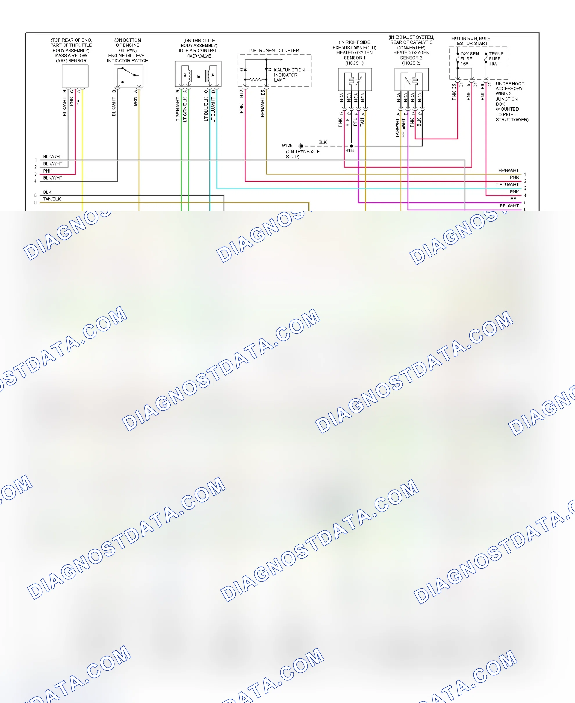 Scheme 162: PCM Wiring Diagram (Regal - 3.8L VIN 1 - 3 Of 4)