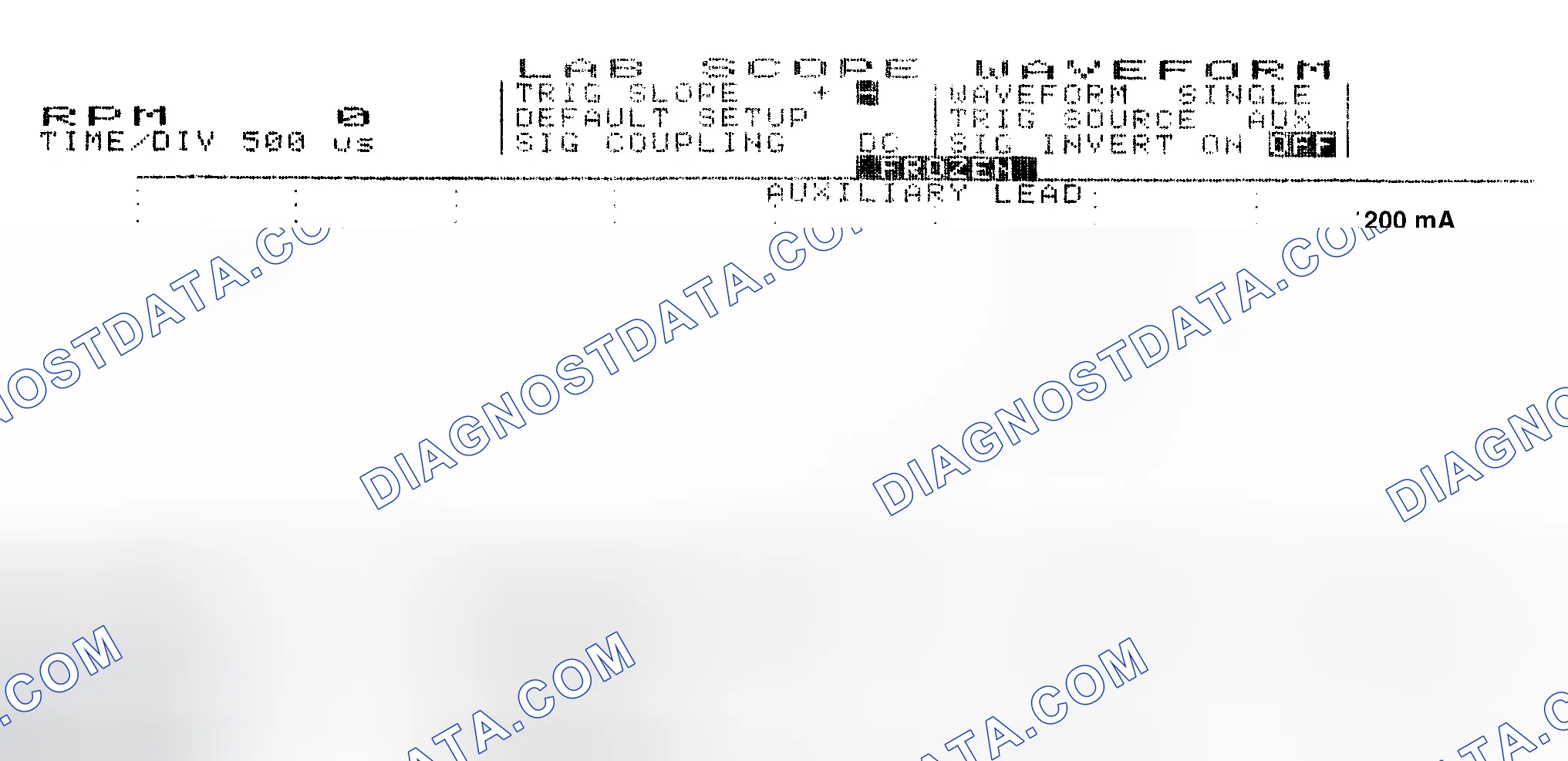 Scheme 17: Single Injector w/Normal Current Flow - Current Pattern