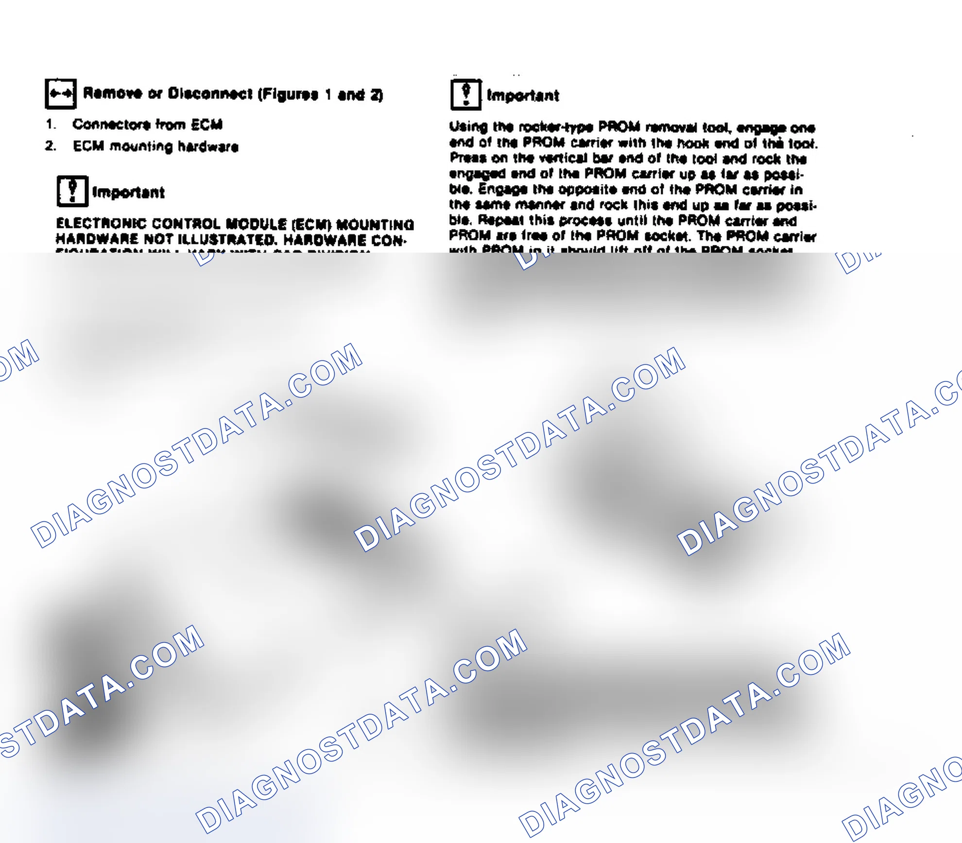 Scheme 155: Code 51 - PROM Replacement